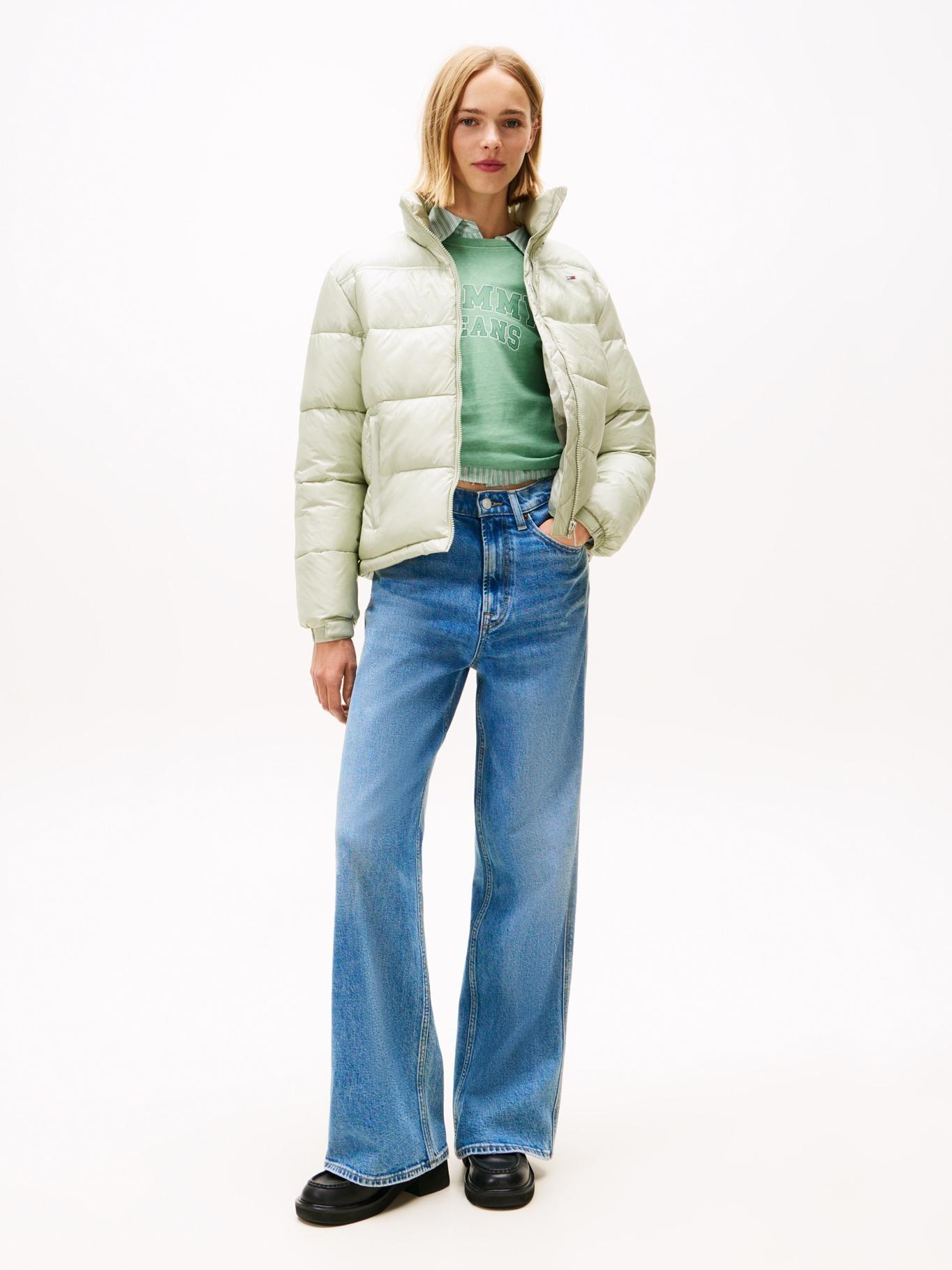 Parka Hooded Acolchada Packable Verde Tommy Jeans-1