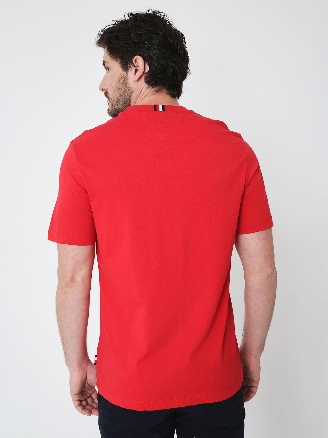 Polera Modern Graphic Logo Rojo Tommy Hilfiger-1