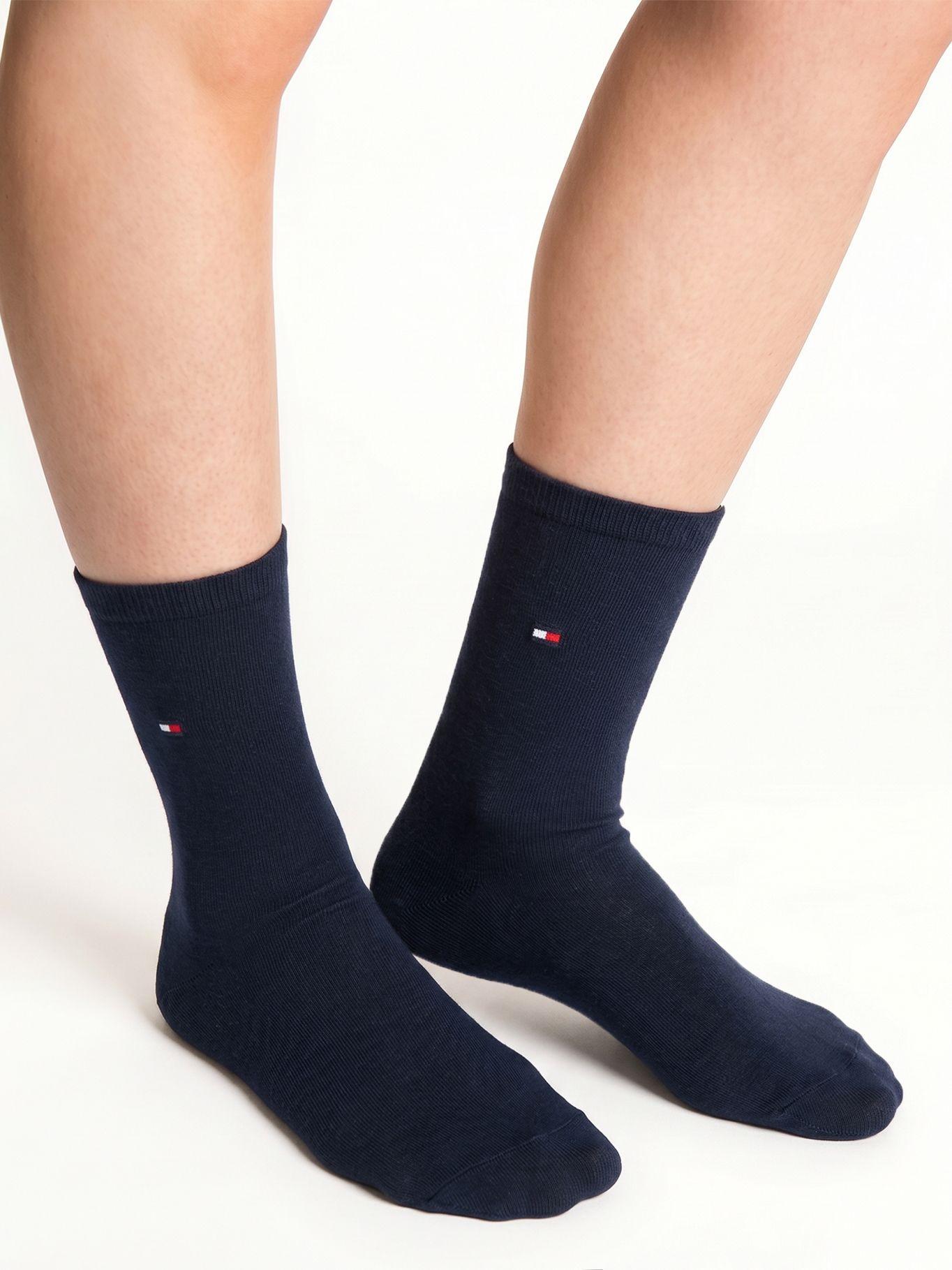 Pack 2 Calcetines Rayas Azul Tommy Hilfiger 003-1