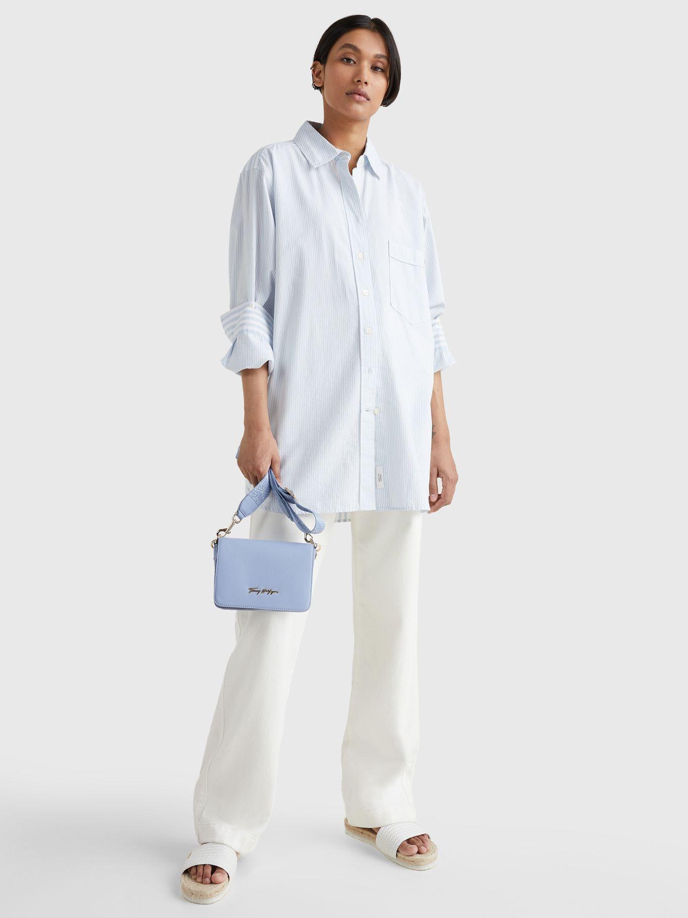 Bolso Bandolera Small Monogram Celeste Tommy Hilfiger-4