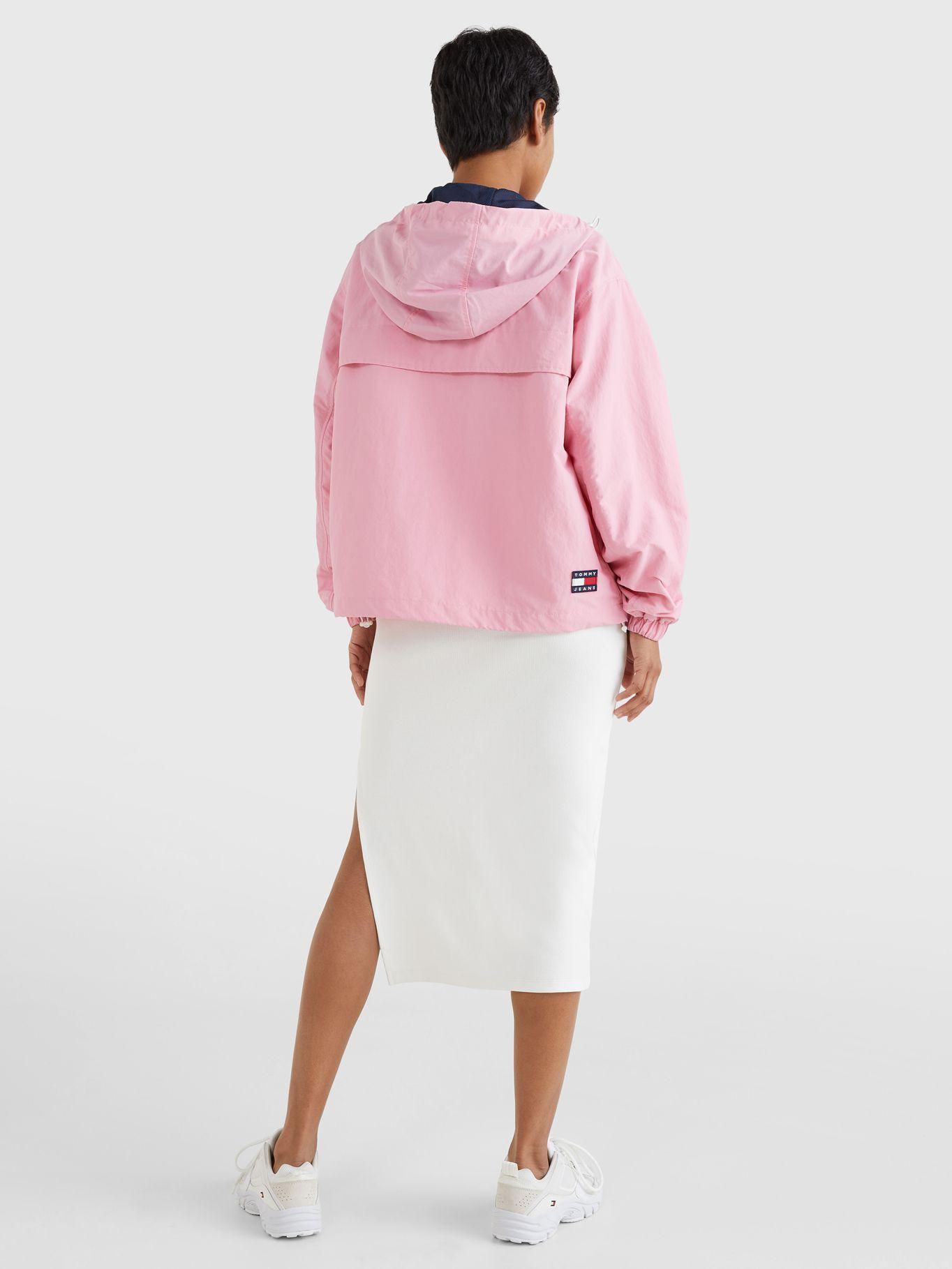 Cortavientos Chicago Rosado Tommy Jeans JN2-1