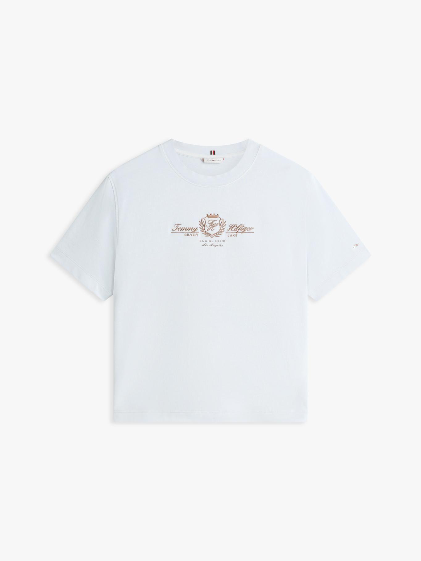 Polera Con Logo Escudo Bordado Relaxed Fit-4
