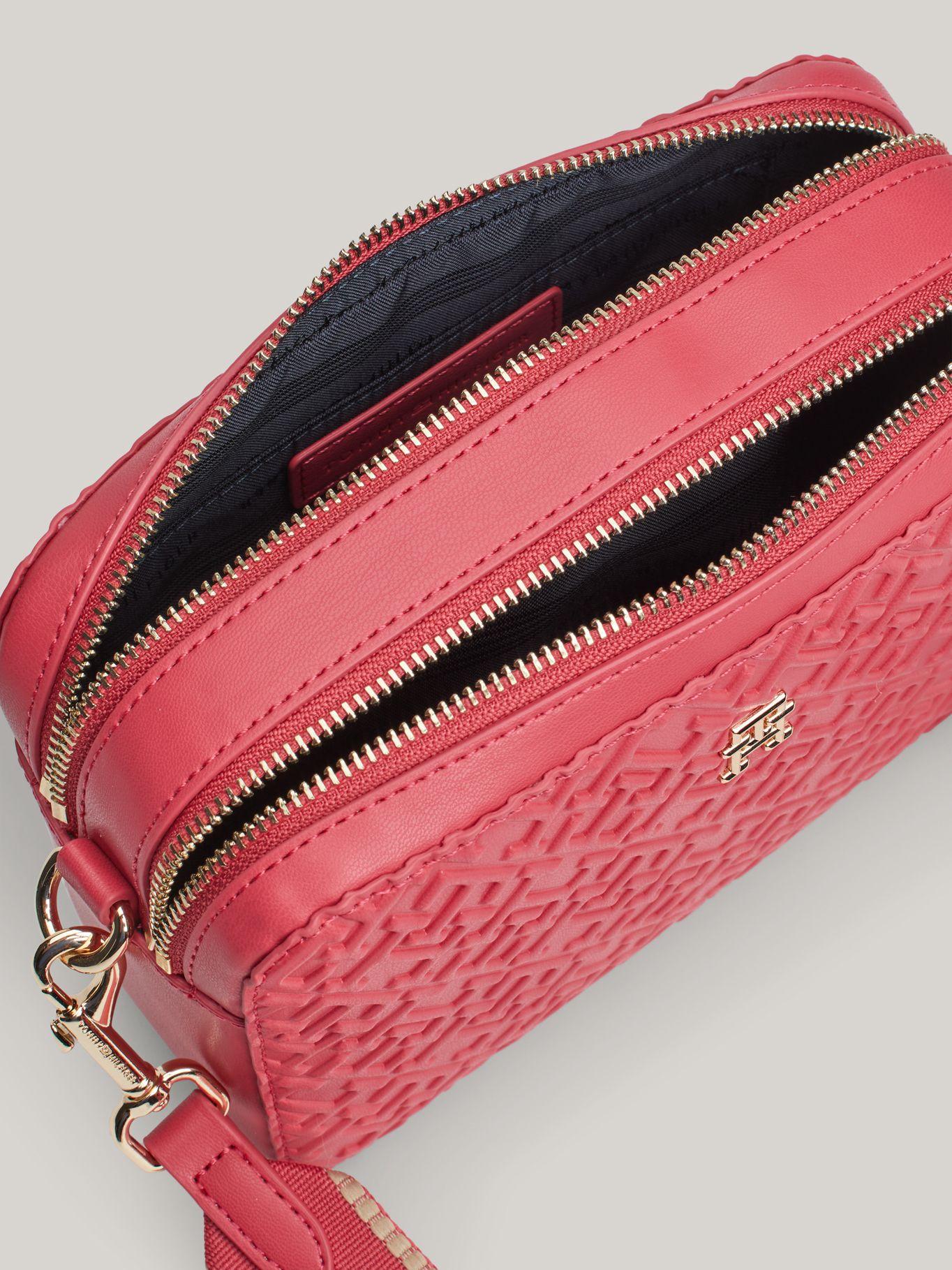Bandolera Distinc Monograma Rosado Tommy Hilfiger-3