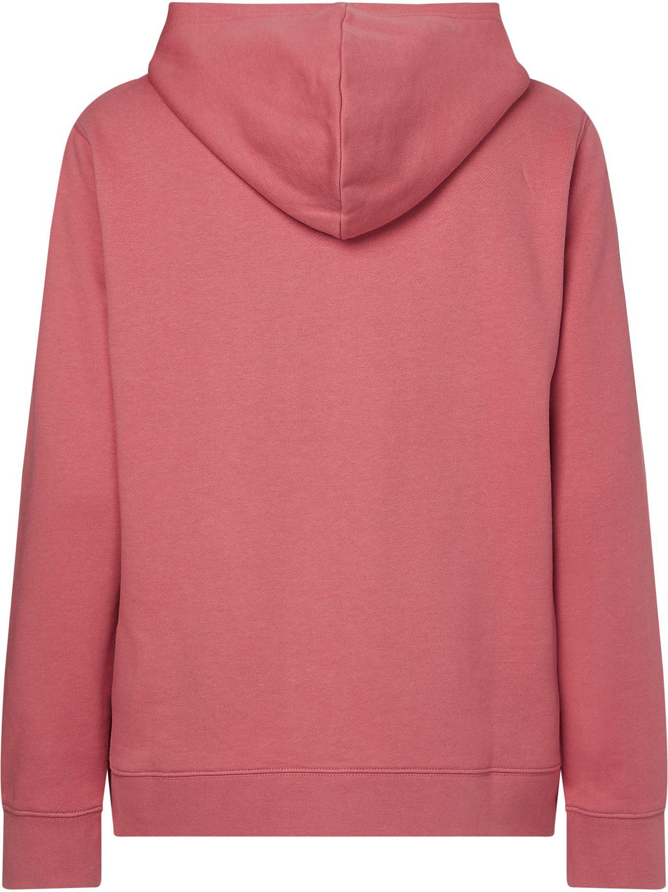 Polerón Hoodie Algodón Con Logo Rosado Tommy Hilfiger-1