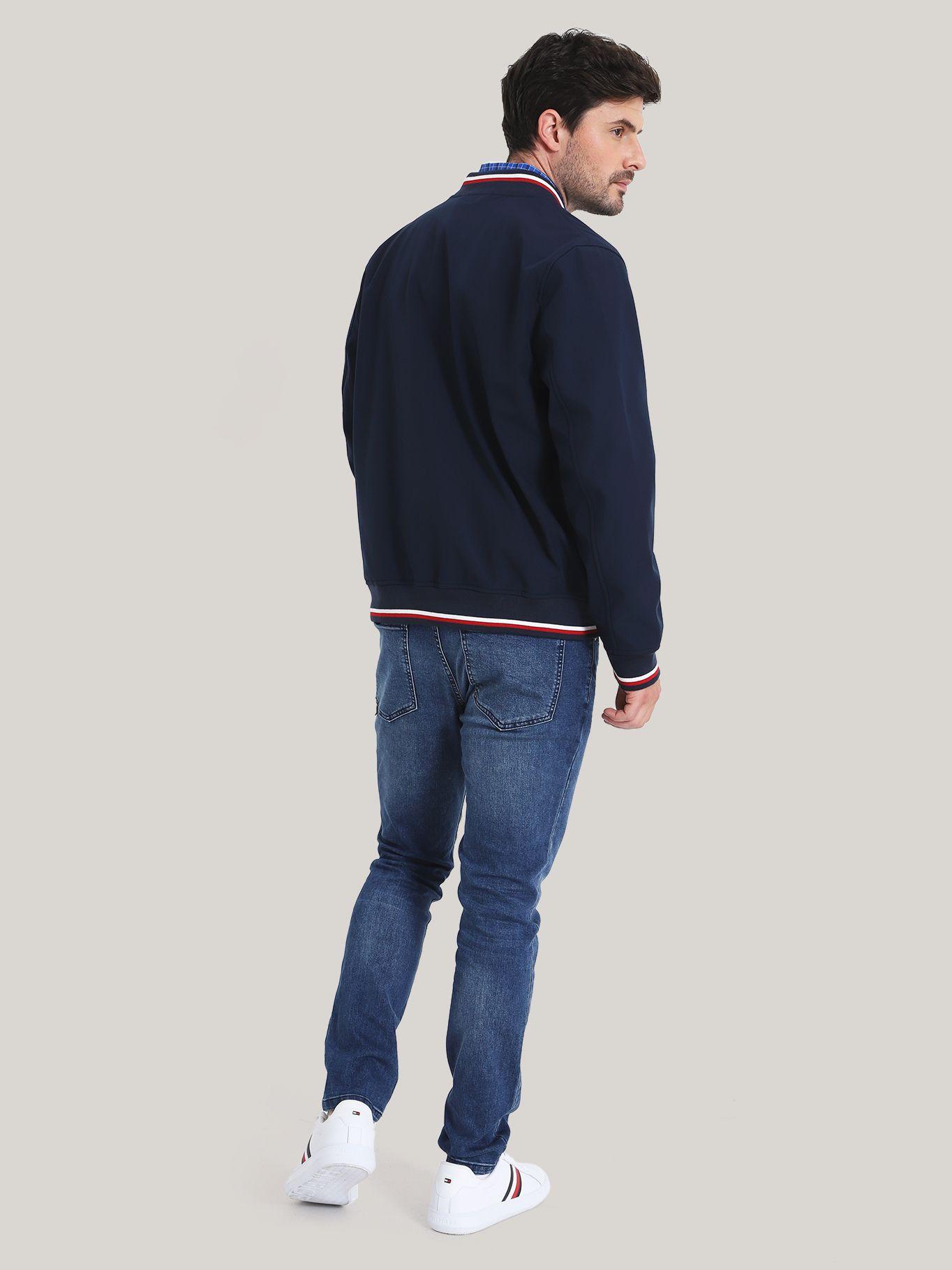 CHAQUETA BOMBER VARSITY STRIPE AZUL TOMMY HILFIGER-2