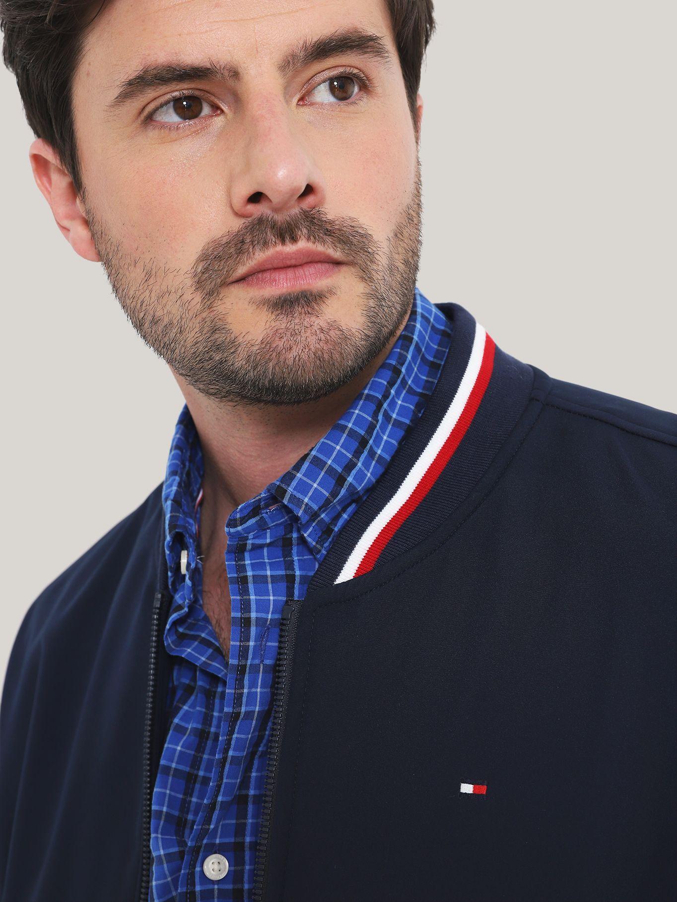 CHAQUETA BOMBER VARSITY STRIPE AZUL TOMMY HILFIGER-3