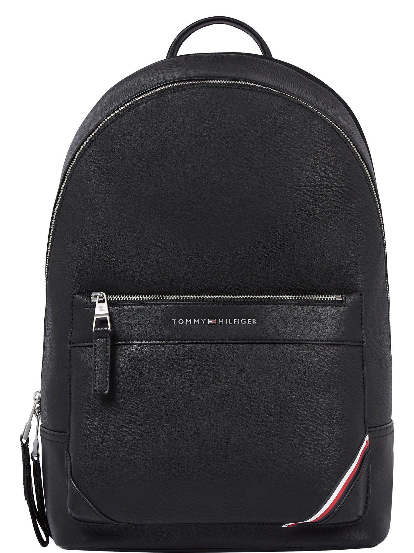 Mochila 1985 Logo Negro Tommy Hilfiger JN2-0