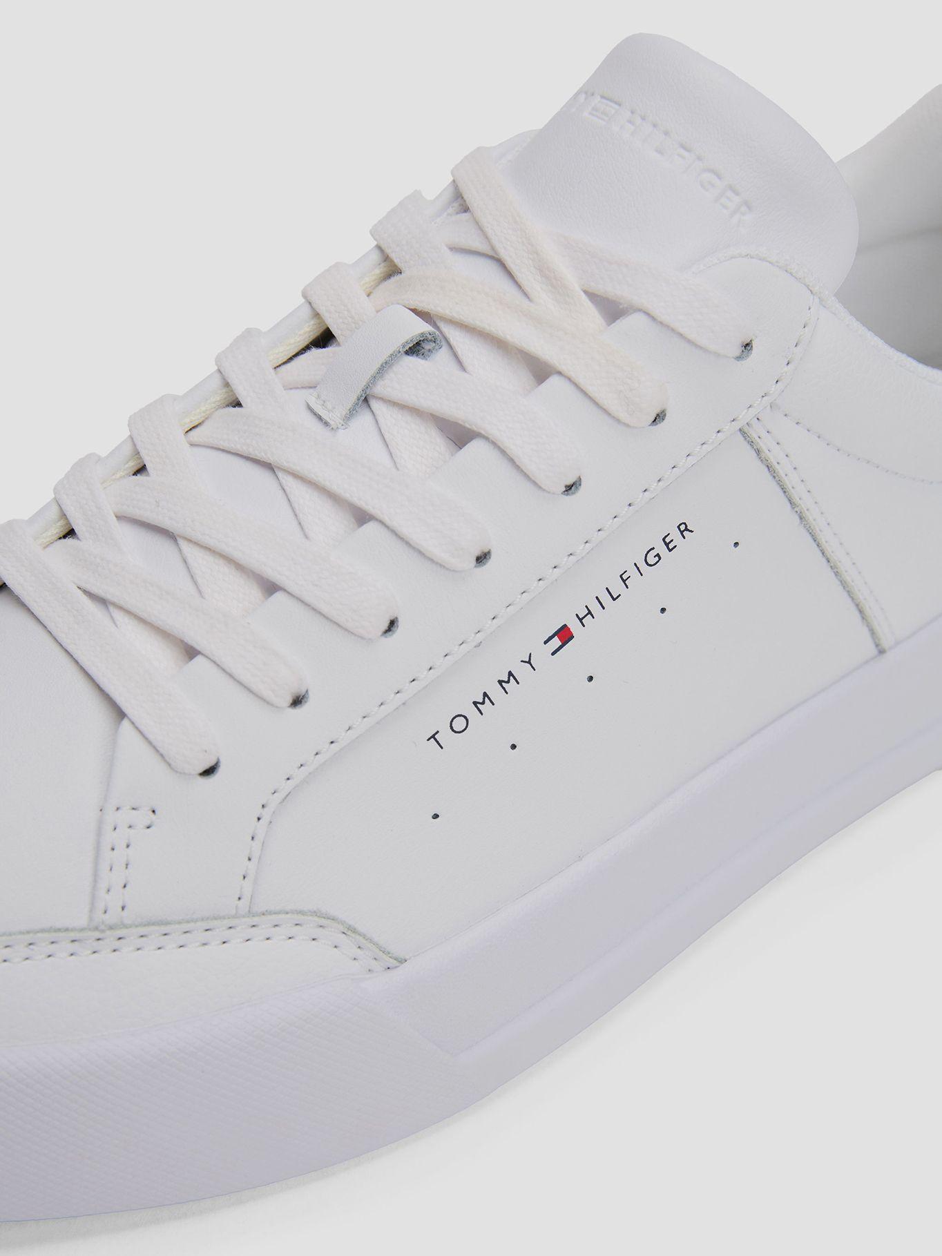 Zapatilla Con Logo A Contraste Blanco Tommy Hilfiger-6