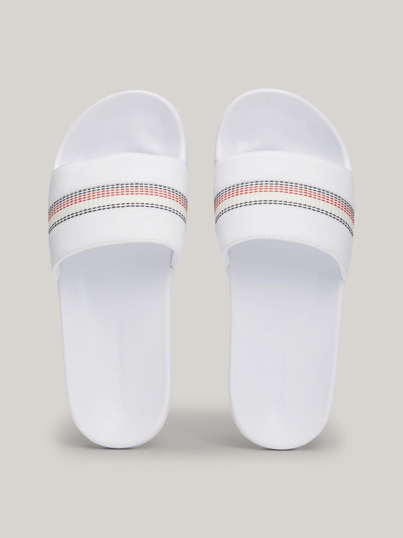 Sandalias Global Stripe Con Logo Blanco Tommy Hilfiger-2