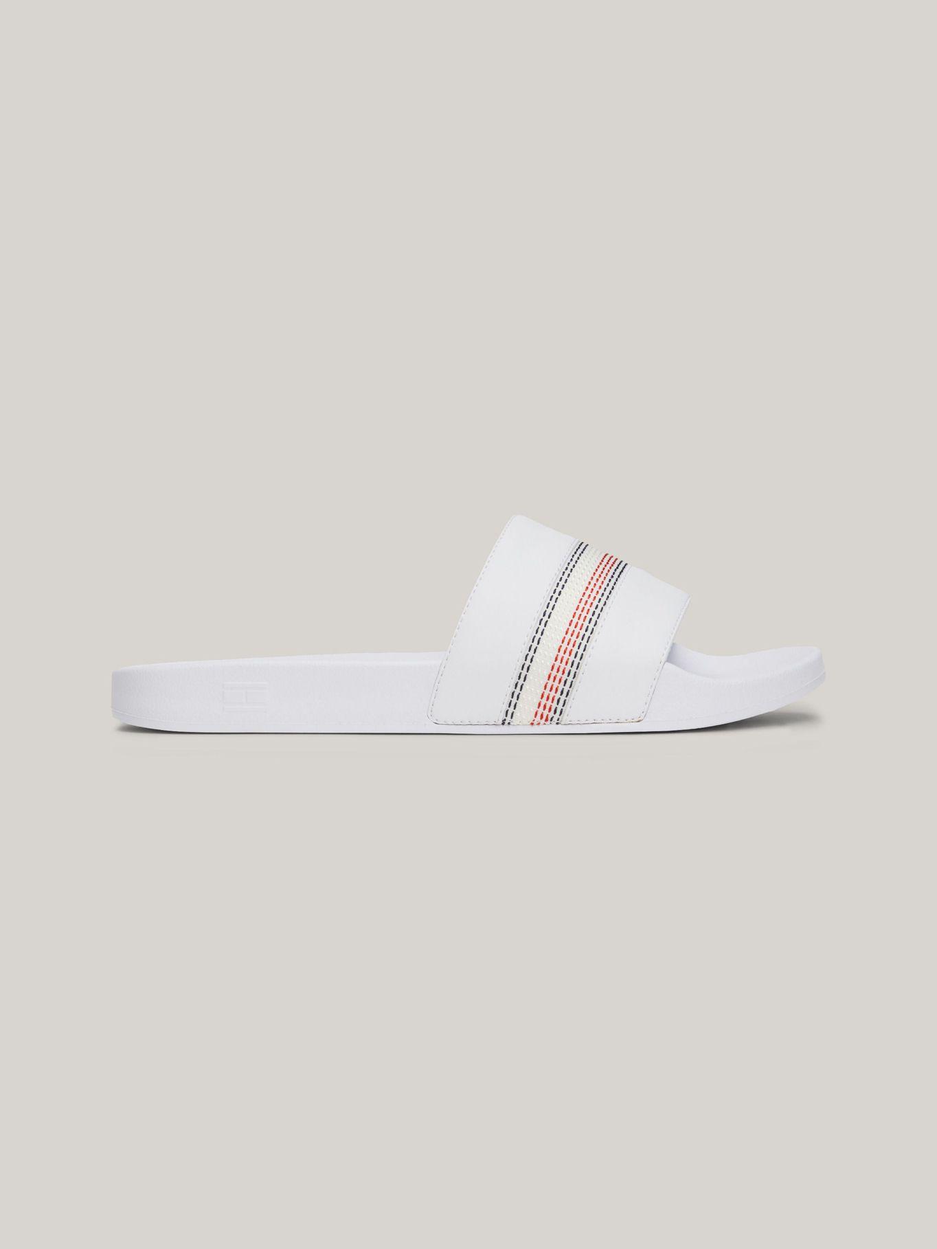 Sandalias Global Stripe Con Logo Blanco Tommy Hilfiger-4