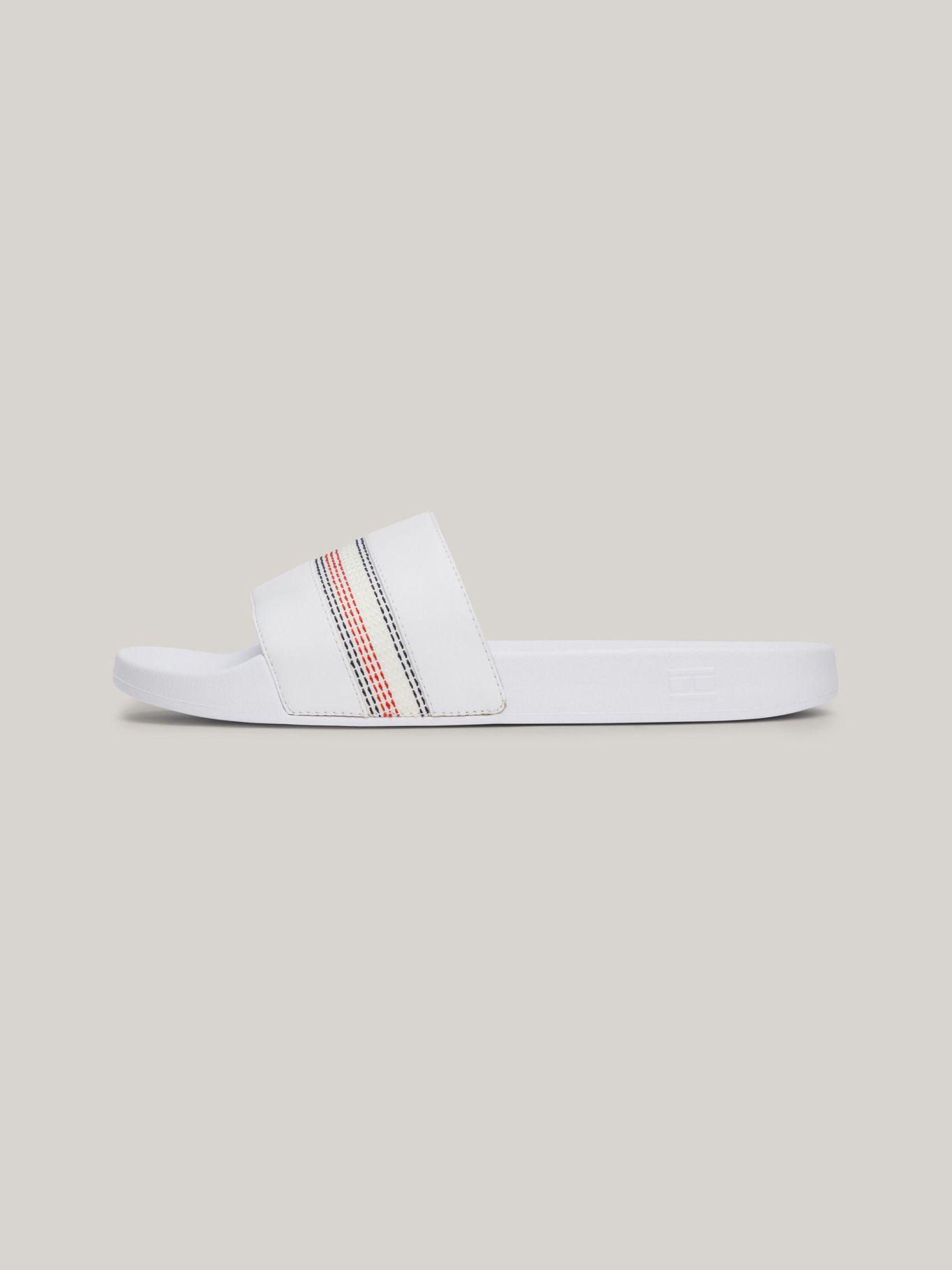 Sandalias Global Stripe Con Logo Blanco Tommy Hilfiger-5