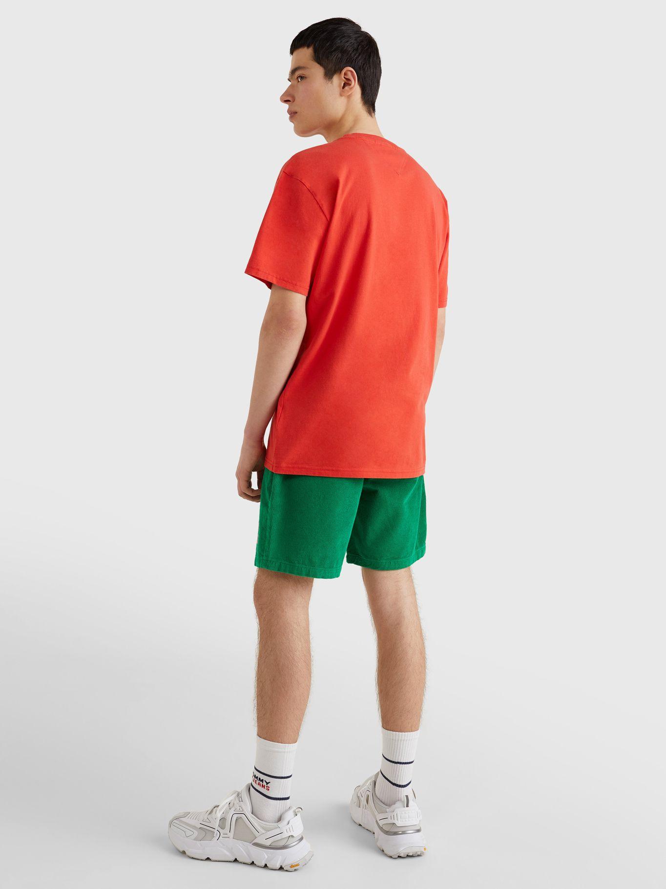 Polera Pop Logo Flag Rojo Tommy Hilfiger-6