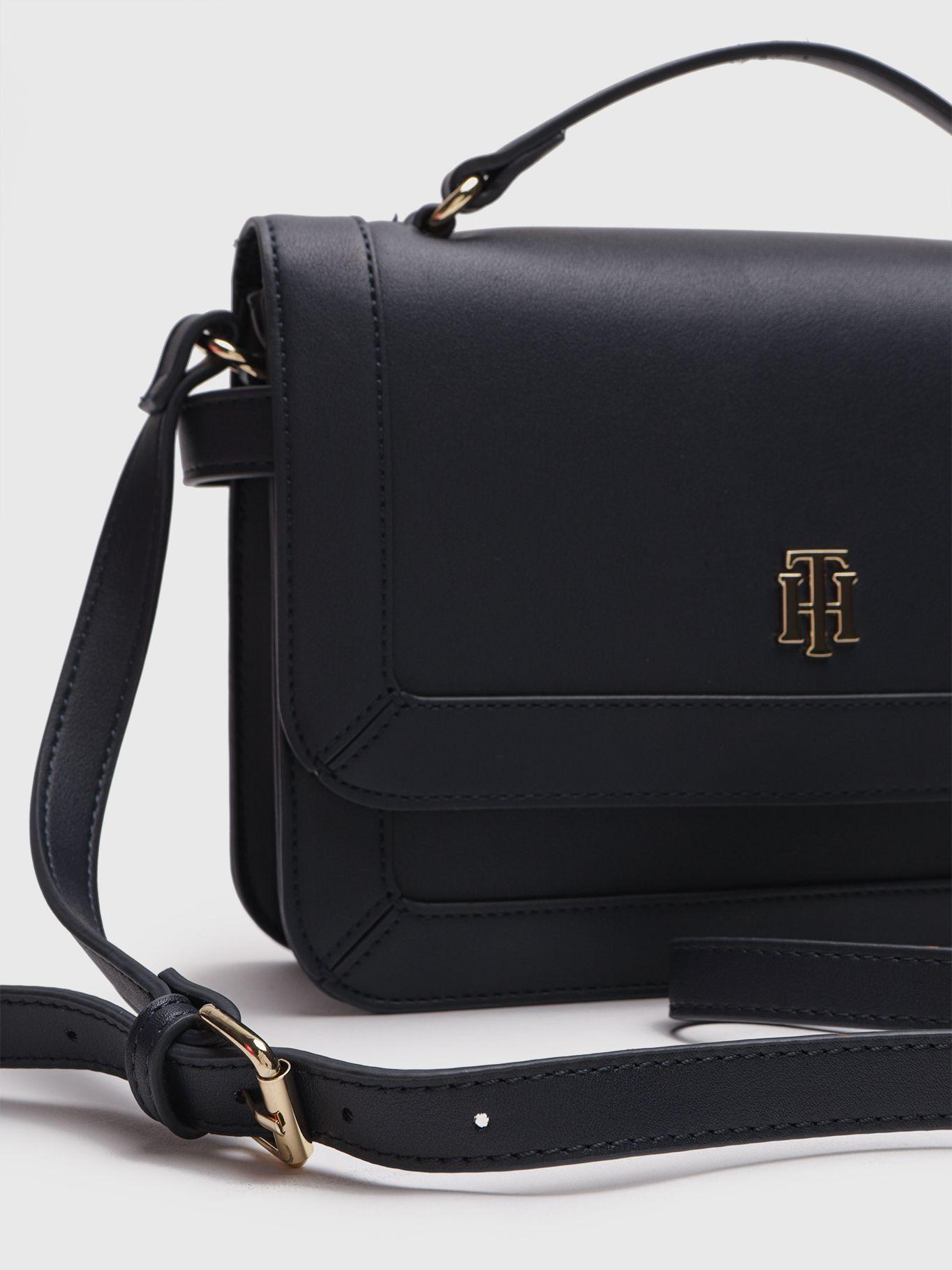 Bolso Bandolera Con Solapa Azul Tommy Hilfiger-4