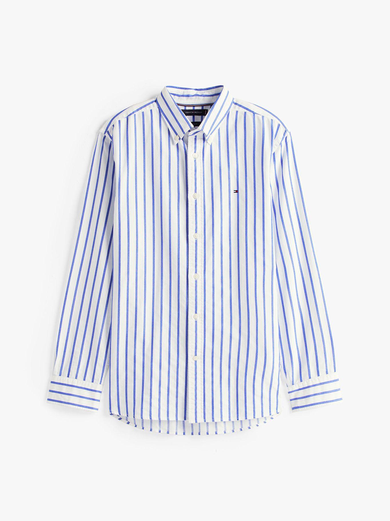 Camisa Heritag Oxford Regular Fit Blanco Tommy Hilfiger-4