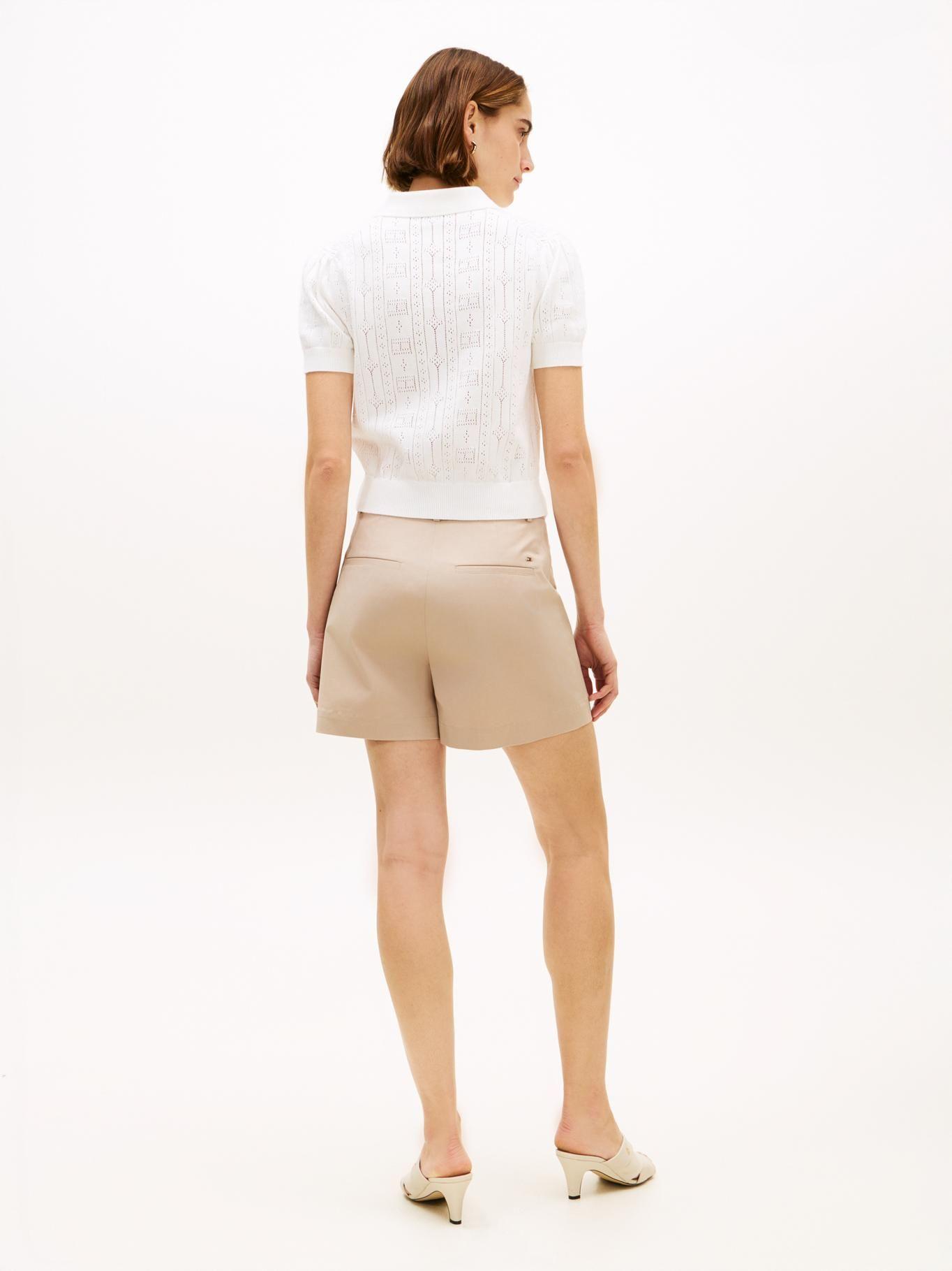 Sweater Manga Corta Pointelle-2