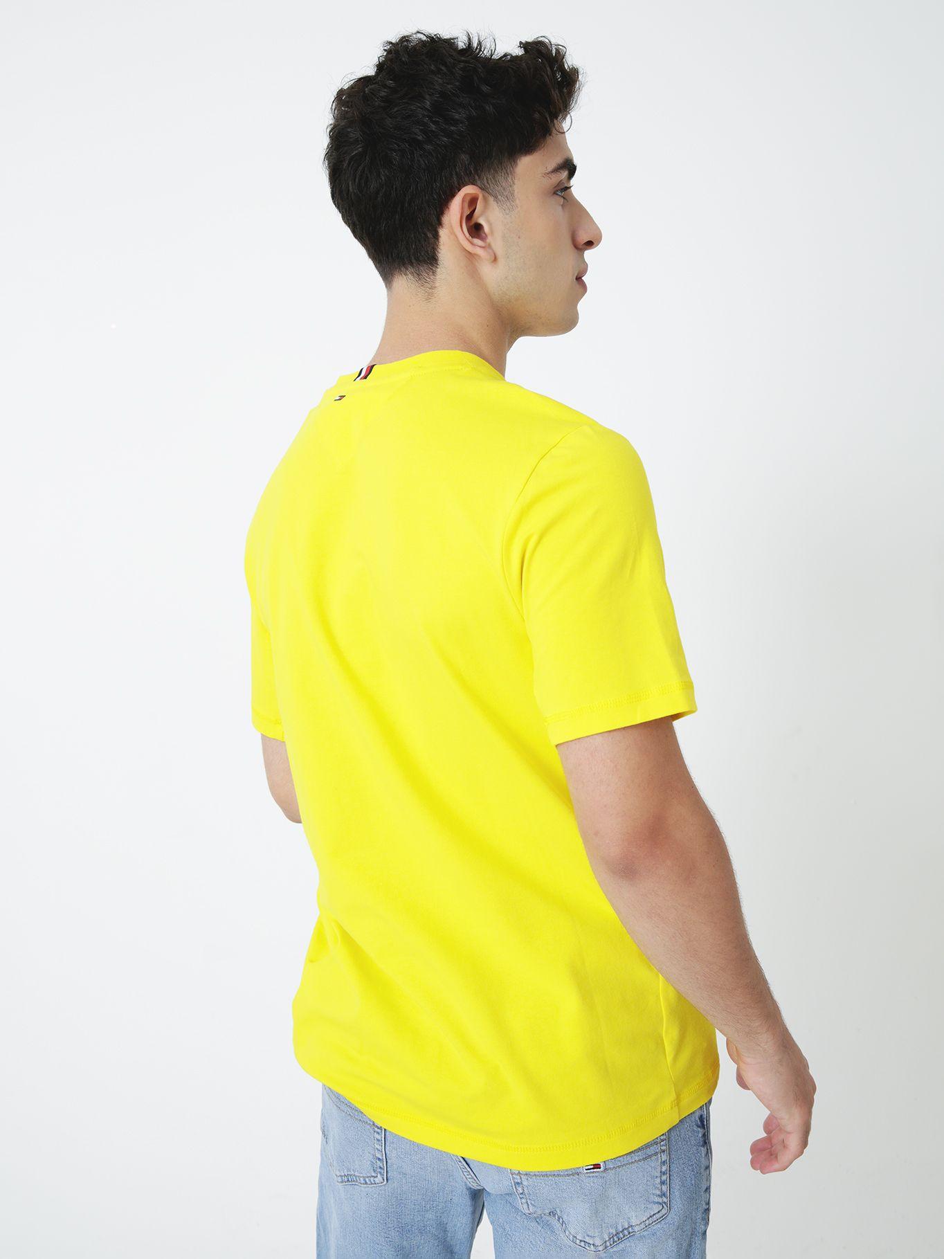 Polera Sport Essential Logo Amarillo Tommy Hilfiger-1