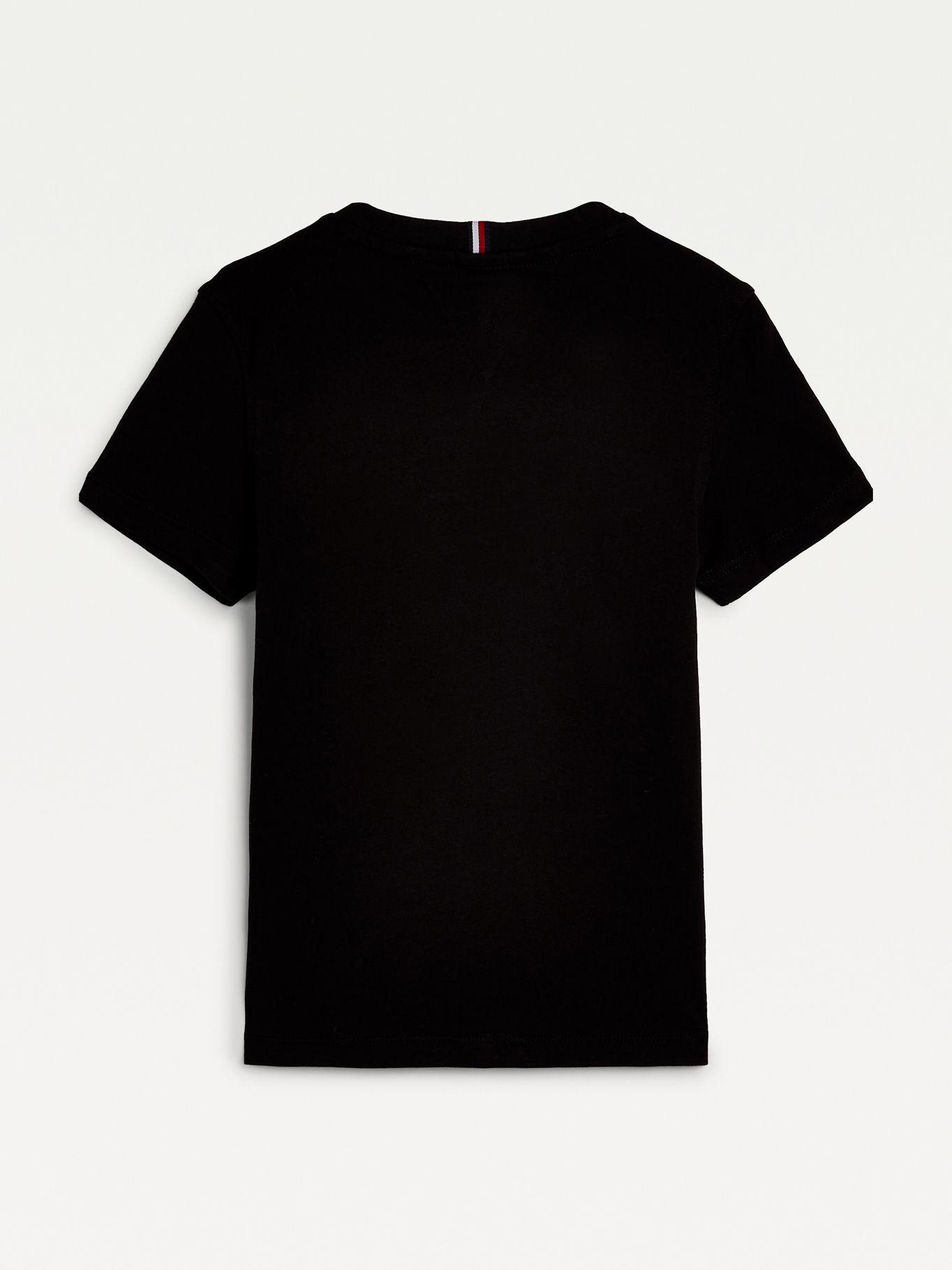 Polera Th Logo Negro Tommy Hilfiger-1