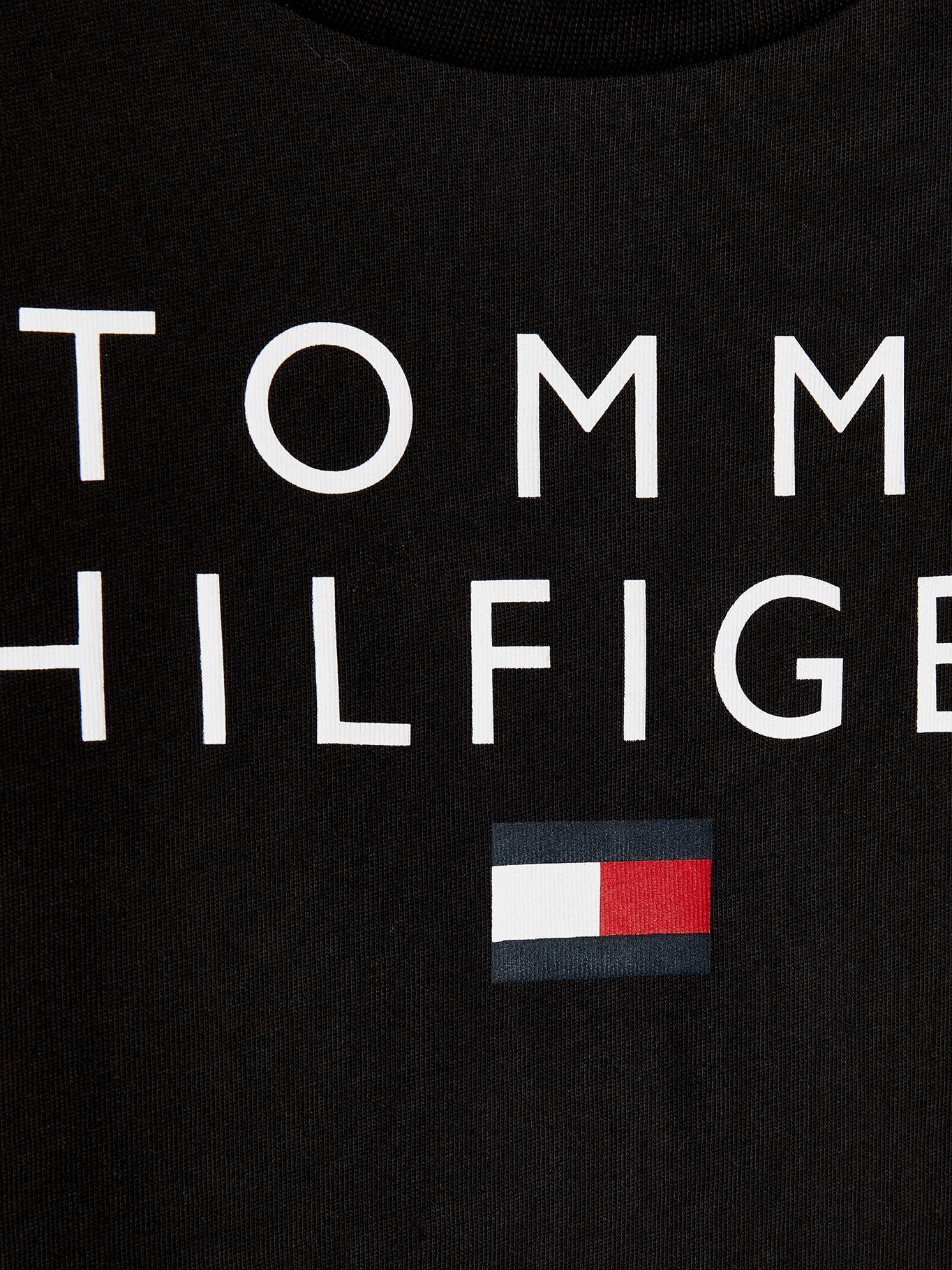 Polera Th Logo Negro Tommy Hilfiger-2