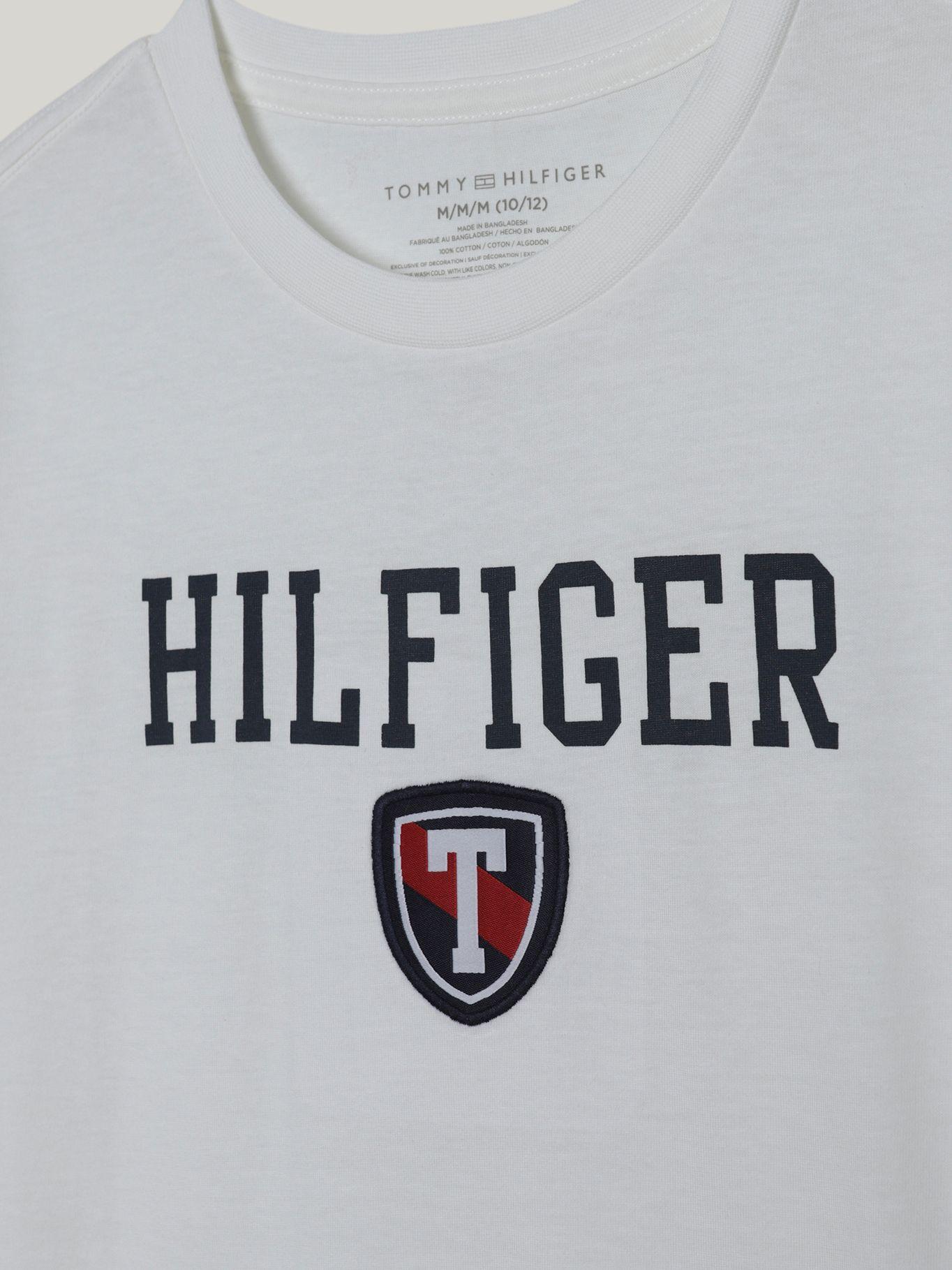 Polera De Niño Freshmen Con Logo Blanco Tommy Hilfiger-2