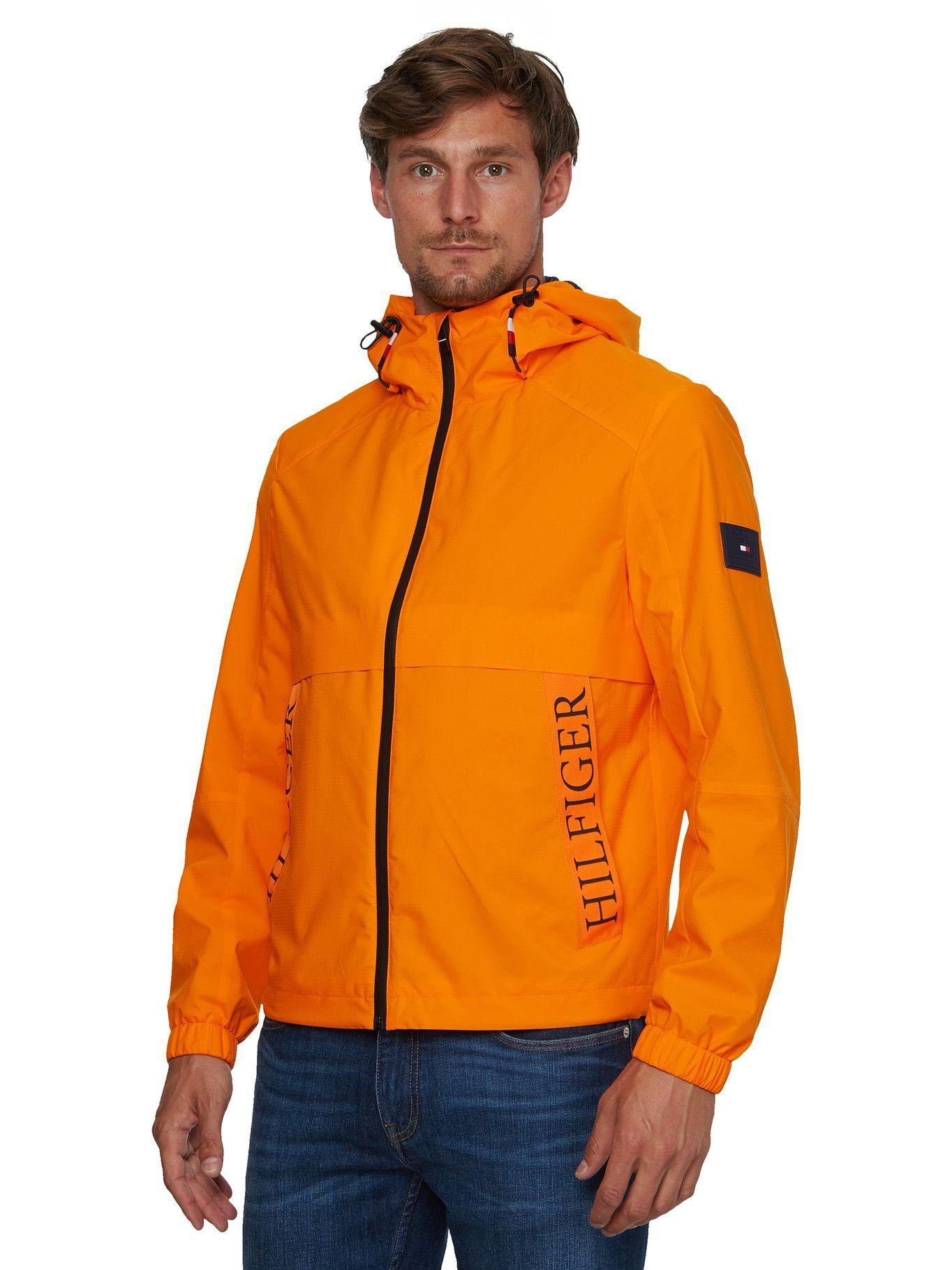 Chaqueta Impermeable Naranjo Tommy Hilfiger JN2-2