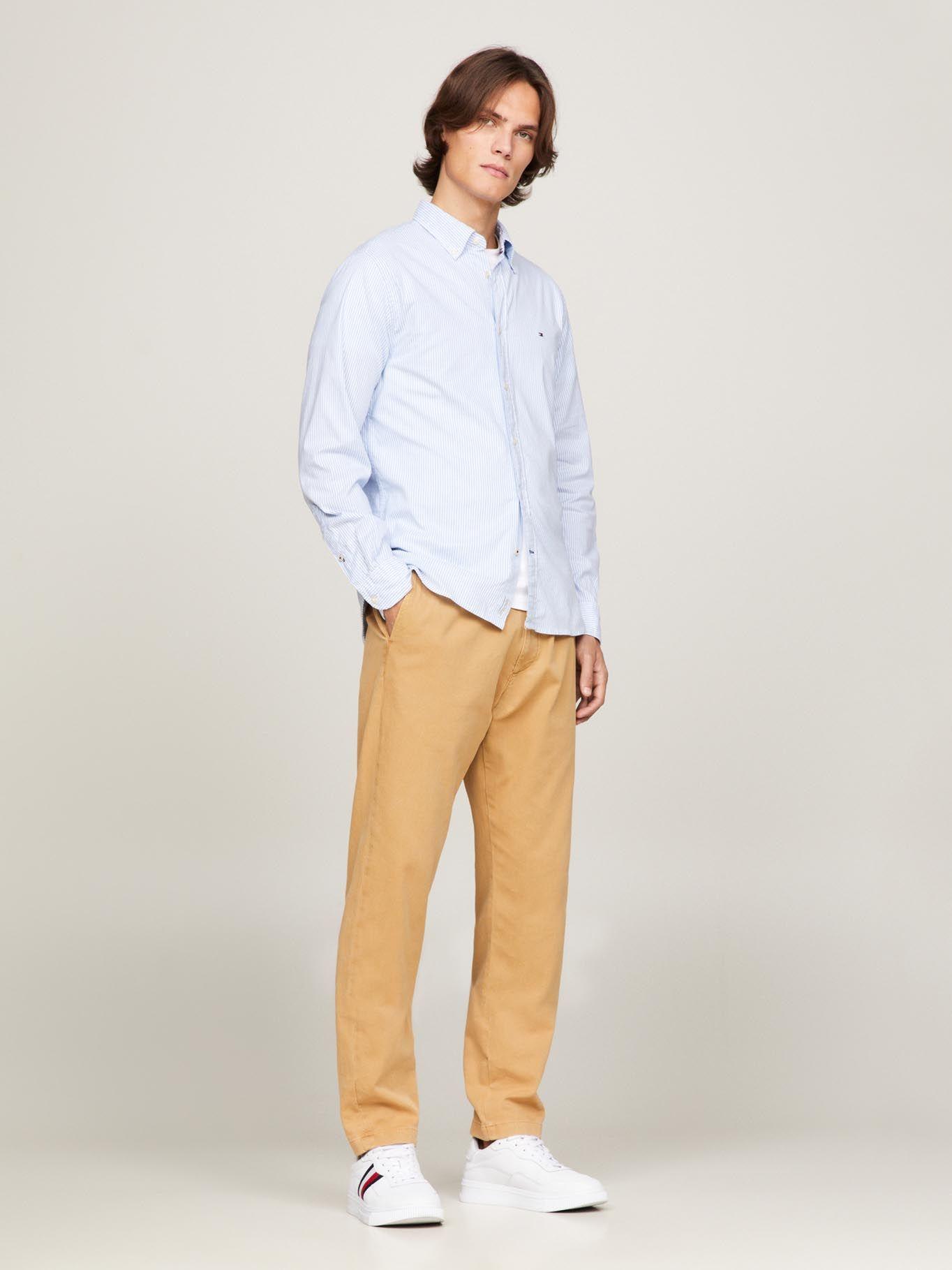 Camisa Flex 1985 A Rayas Azul Tommy Hilfiger-1