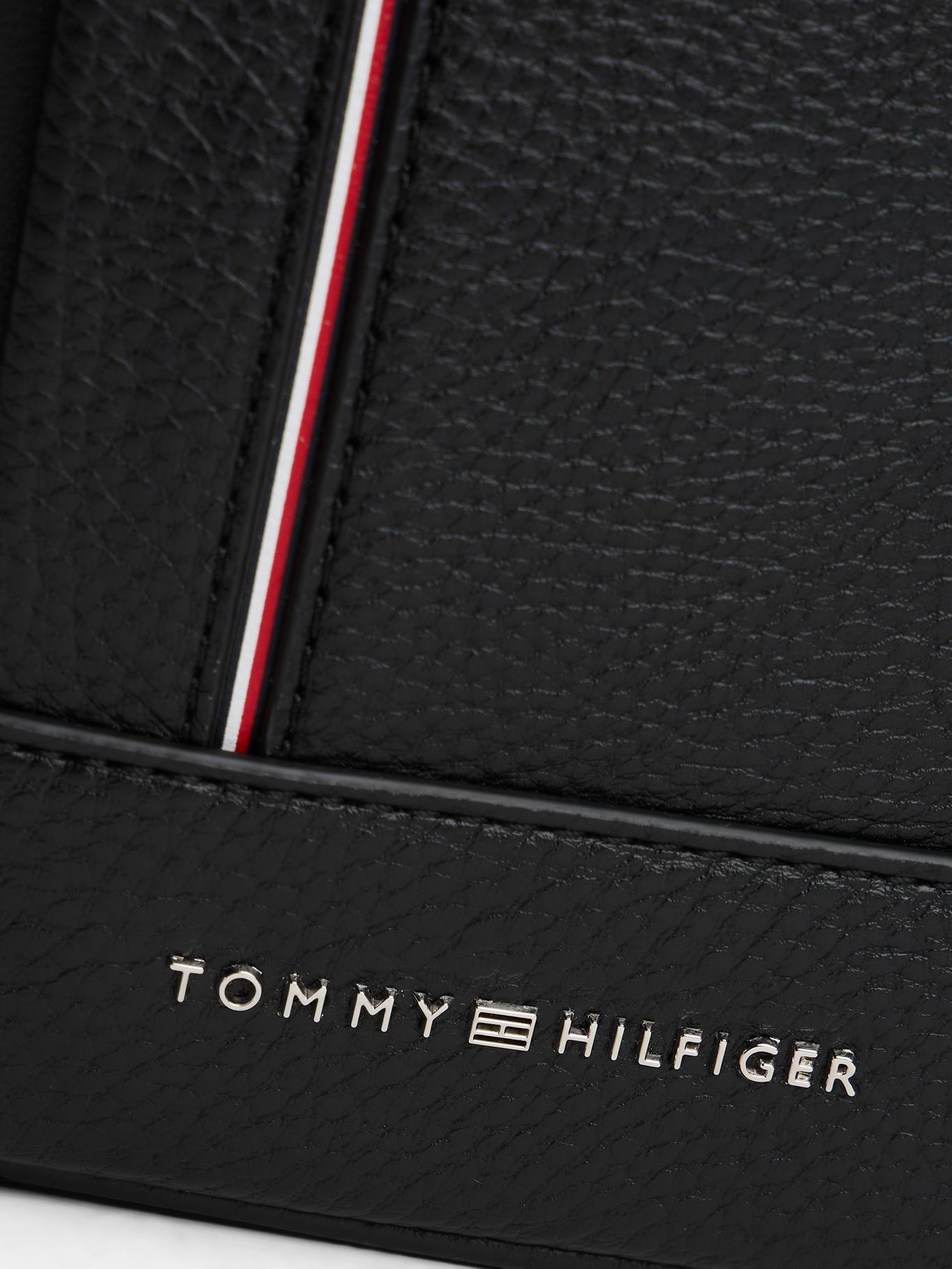 Bolso Reporter Central Con Logo Negro Tommy Hilfiger-4