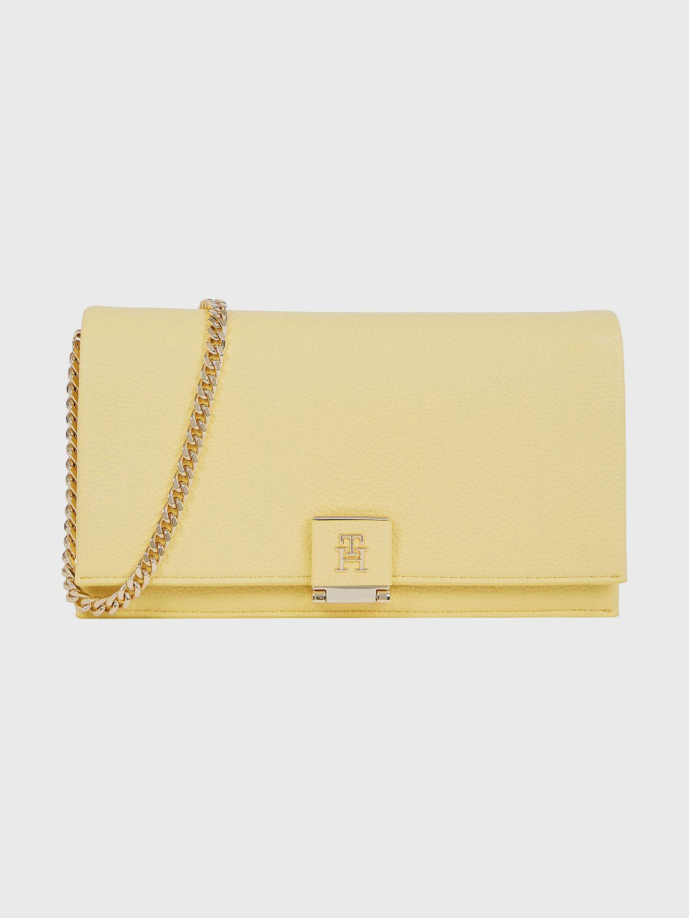 Bandolera Con Monograma Th Amarillo Tommy Hilfiger-0