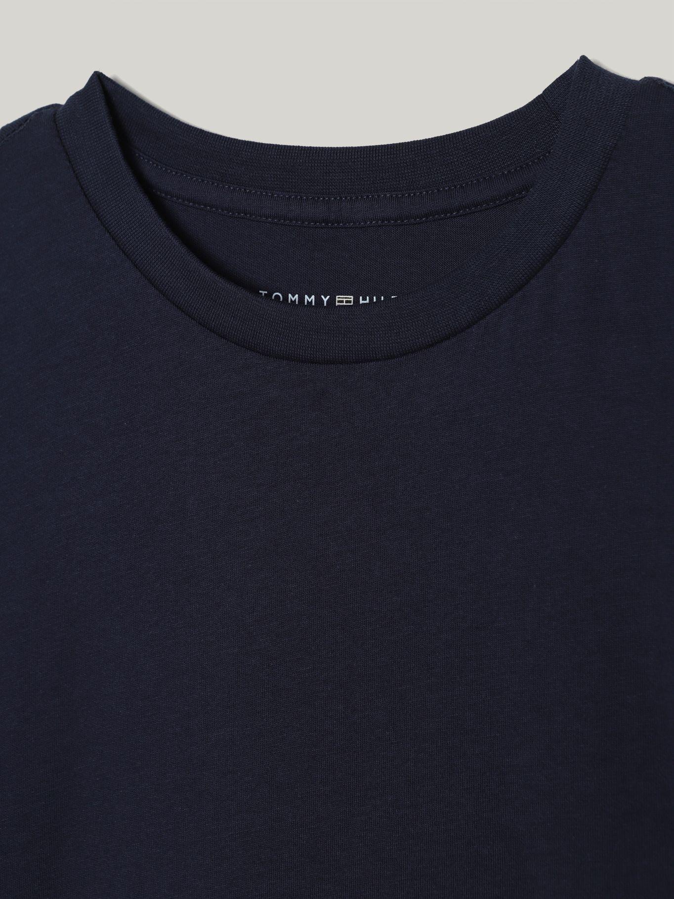 Polera Niño Script Runner Con Logo Azul Tommy Hilfiger-3