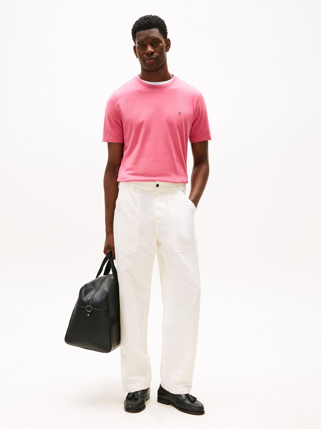 Polera Essential C Regular  Rosado THU Tommy Hilfiger-1