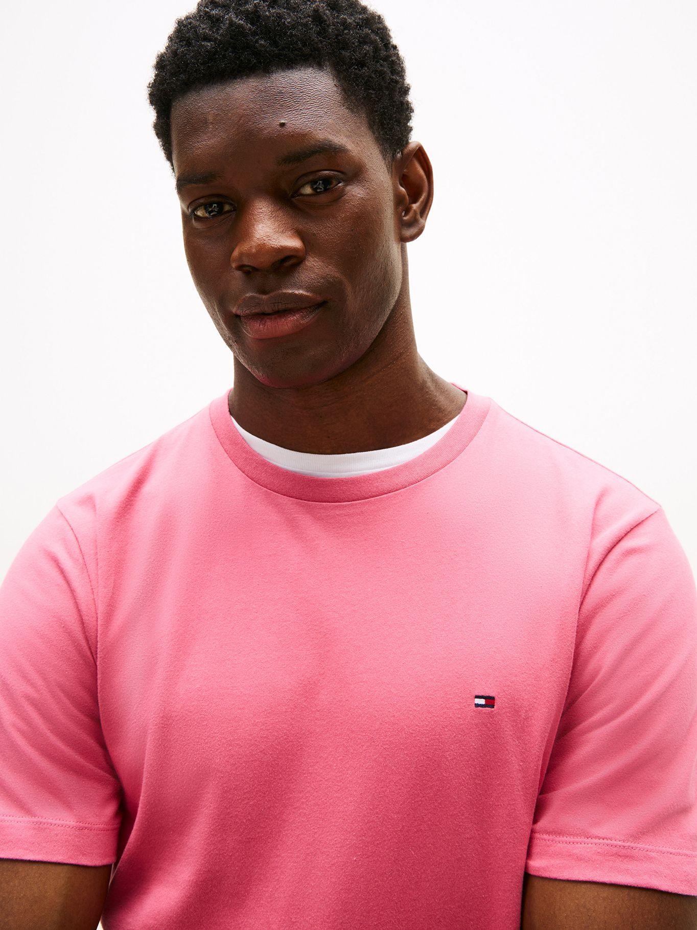 Polera Essential C Regular  Rosado THU Tommy Hilfiger-3