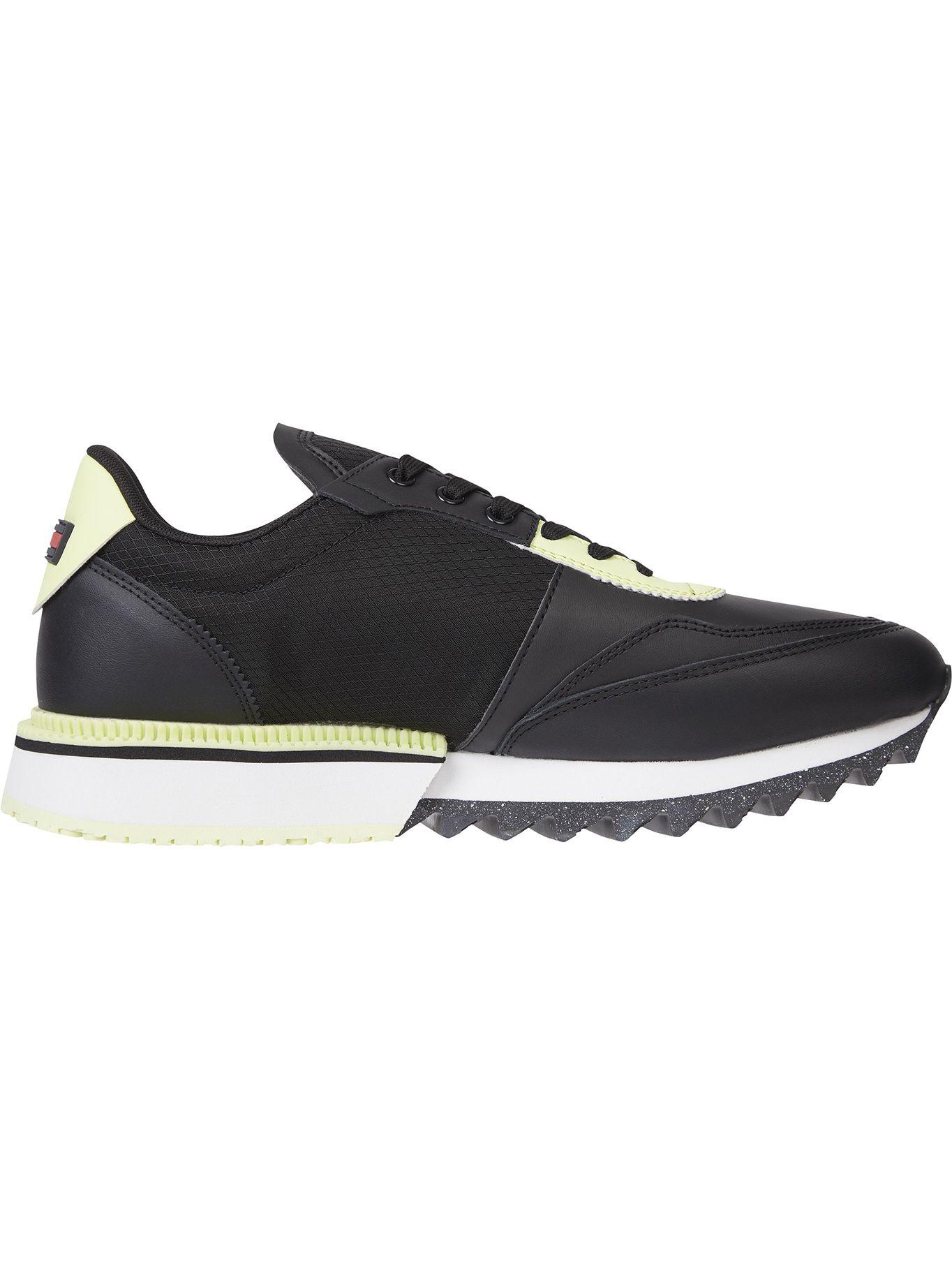 Zapatillas Dentadas Logo Negro Tommy Hilfiger-4