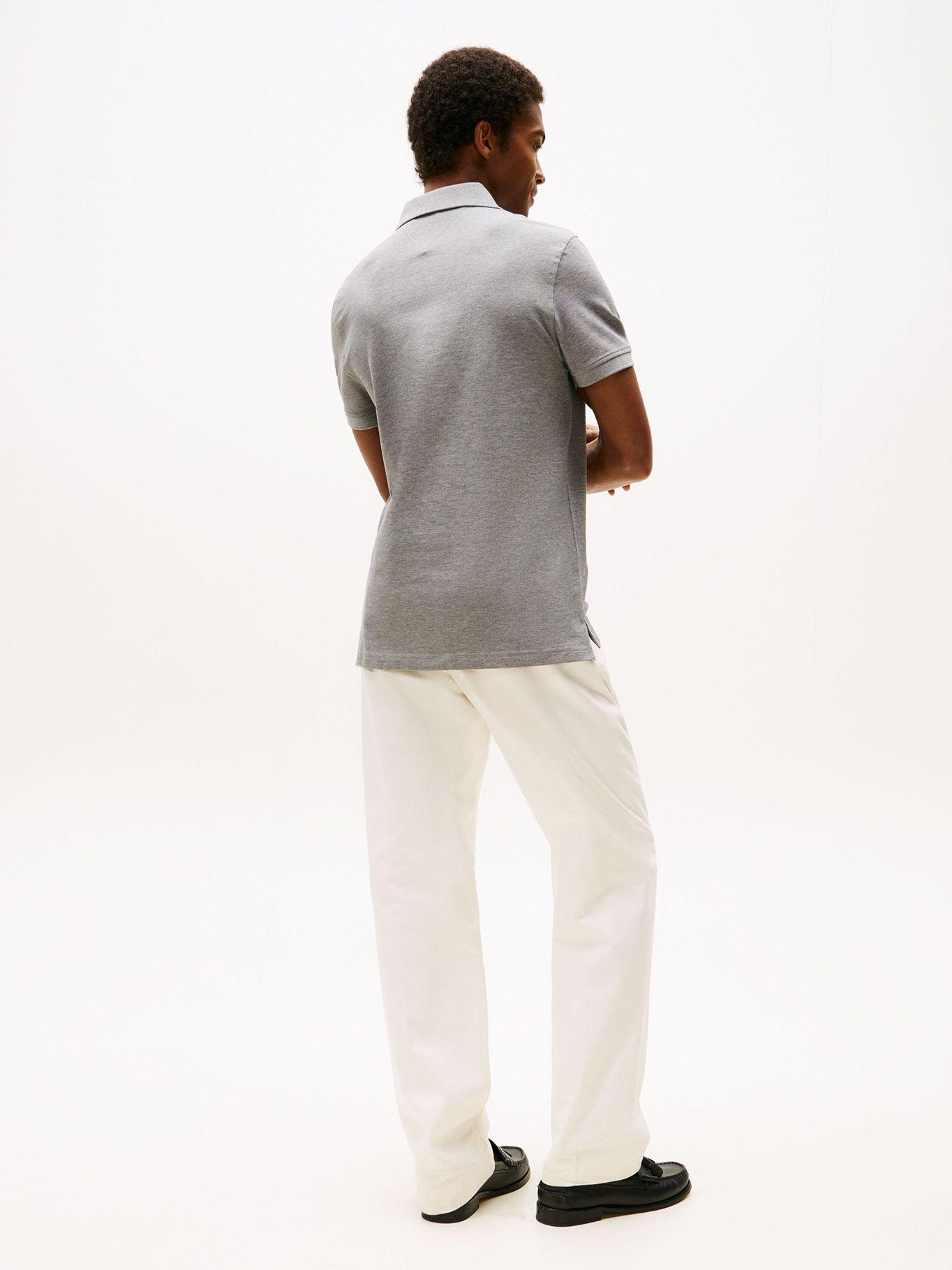 Polo Im 1985 Regular Fit Gris P91 Tommy Hilfiger-2