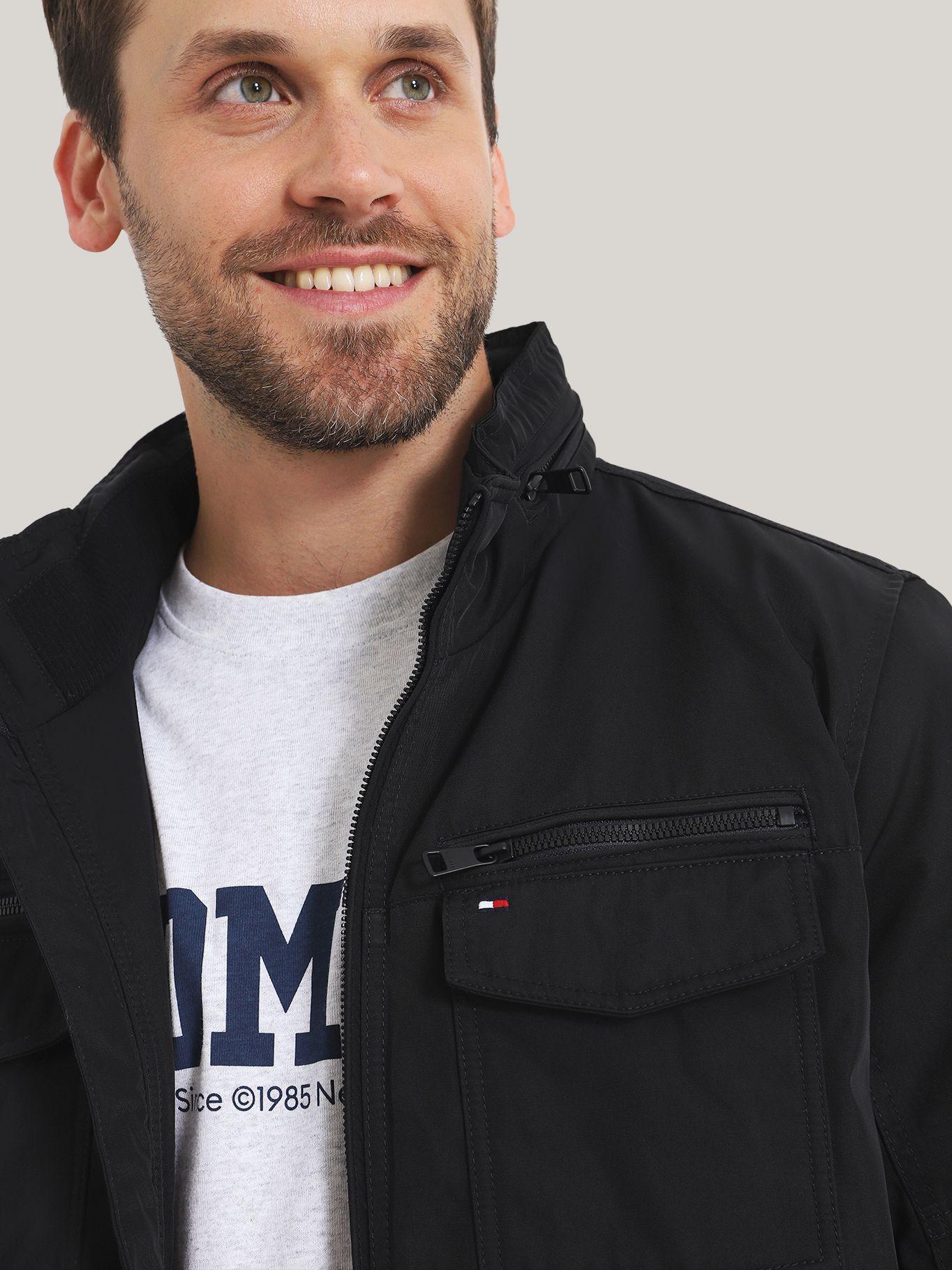 Chaqueta Bomber Acolchada Negro Tommy Hilfiger-3