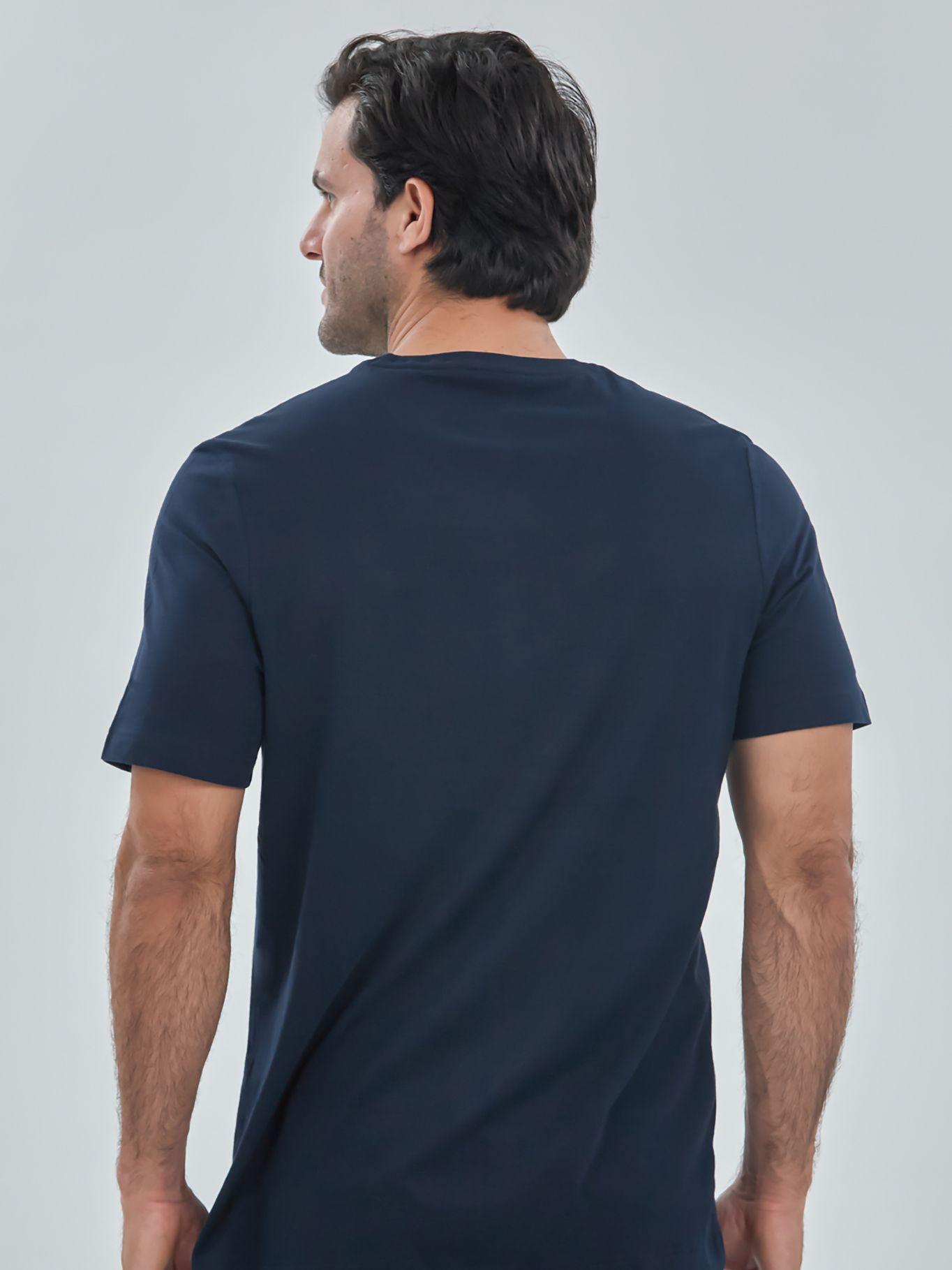 Polera De Pijama Con Logo Azul Tommy Hilfiger-1