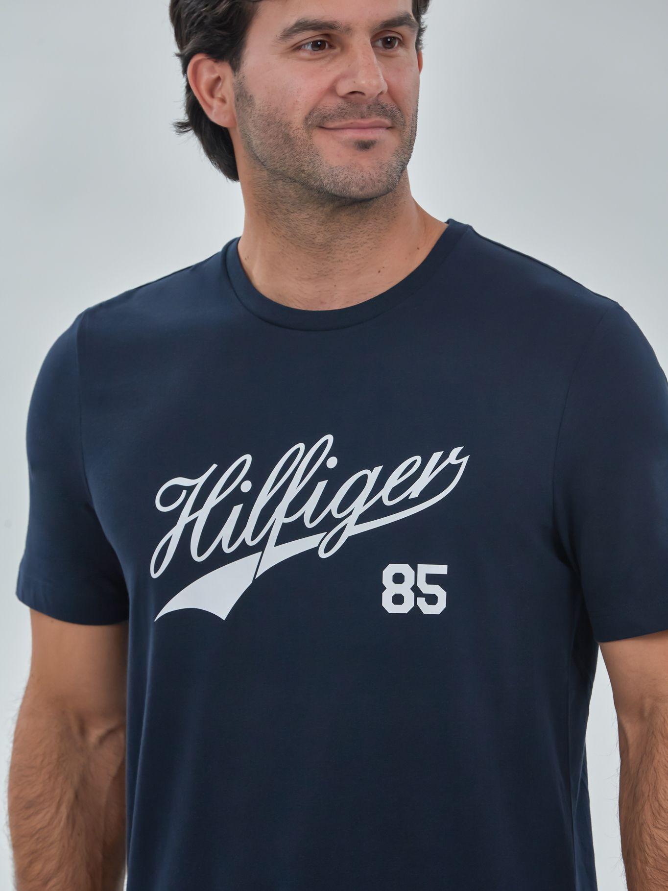 Polera De Pijama Con Logo Azul Tommy Hilfiger-2