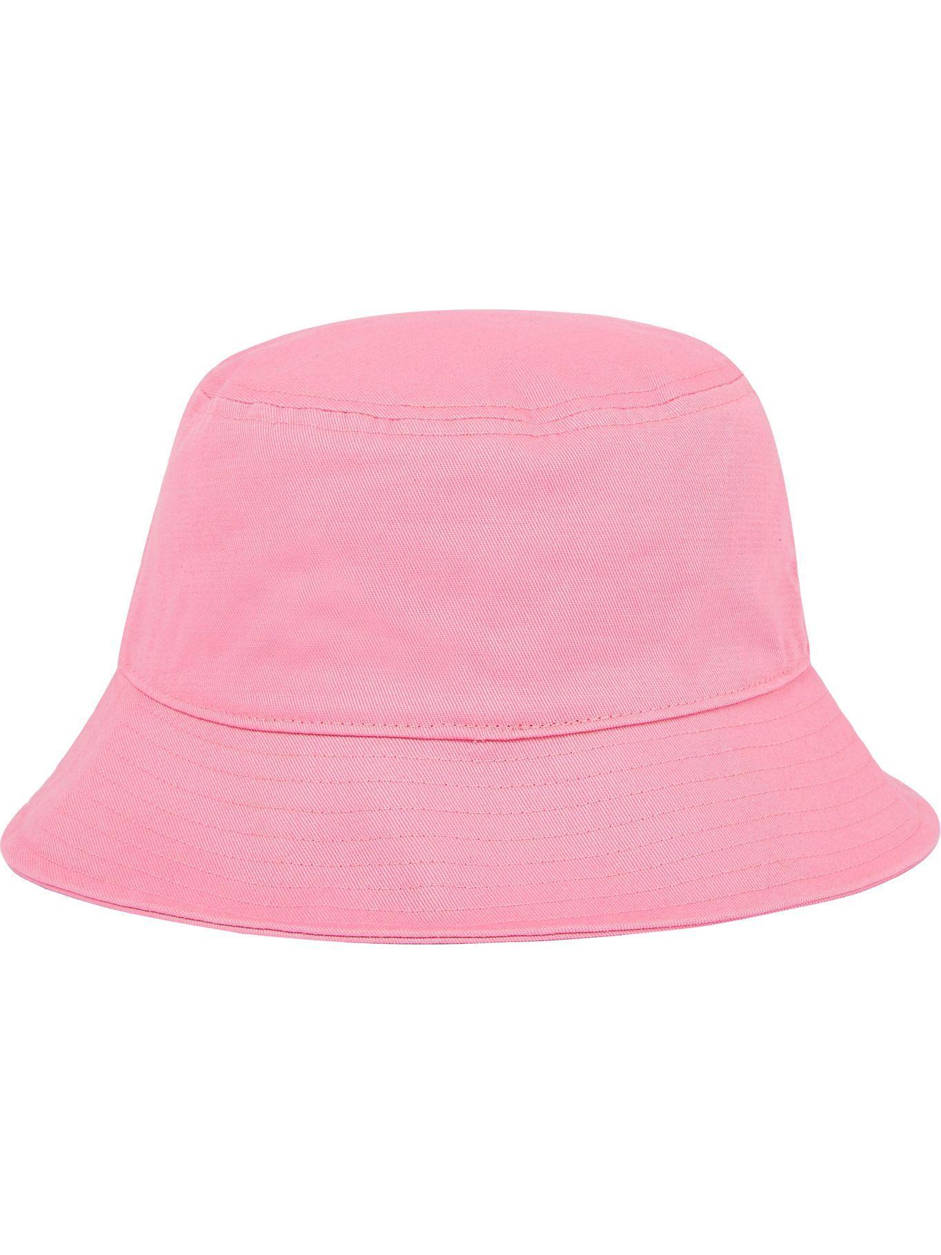 Gorro Bucket Logo Bordado Rosado Tommy Jeans JN2-1