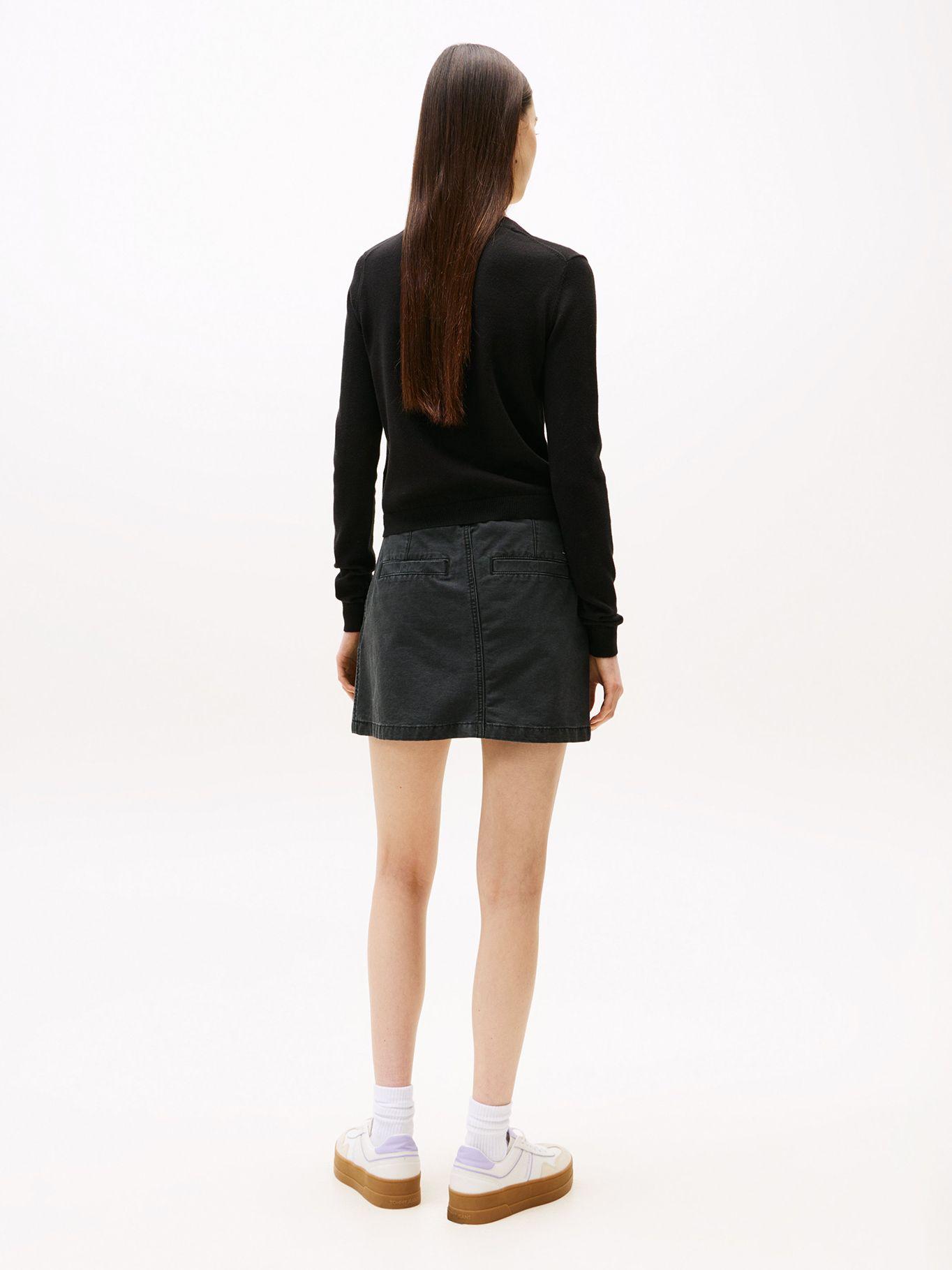 Cárdigan Essential Slim Fit Negro Tommy Jeans-2