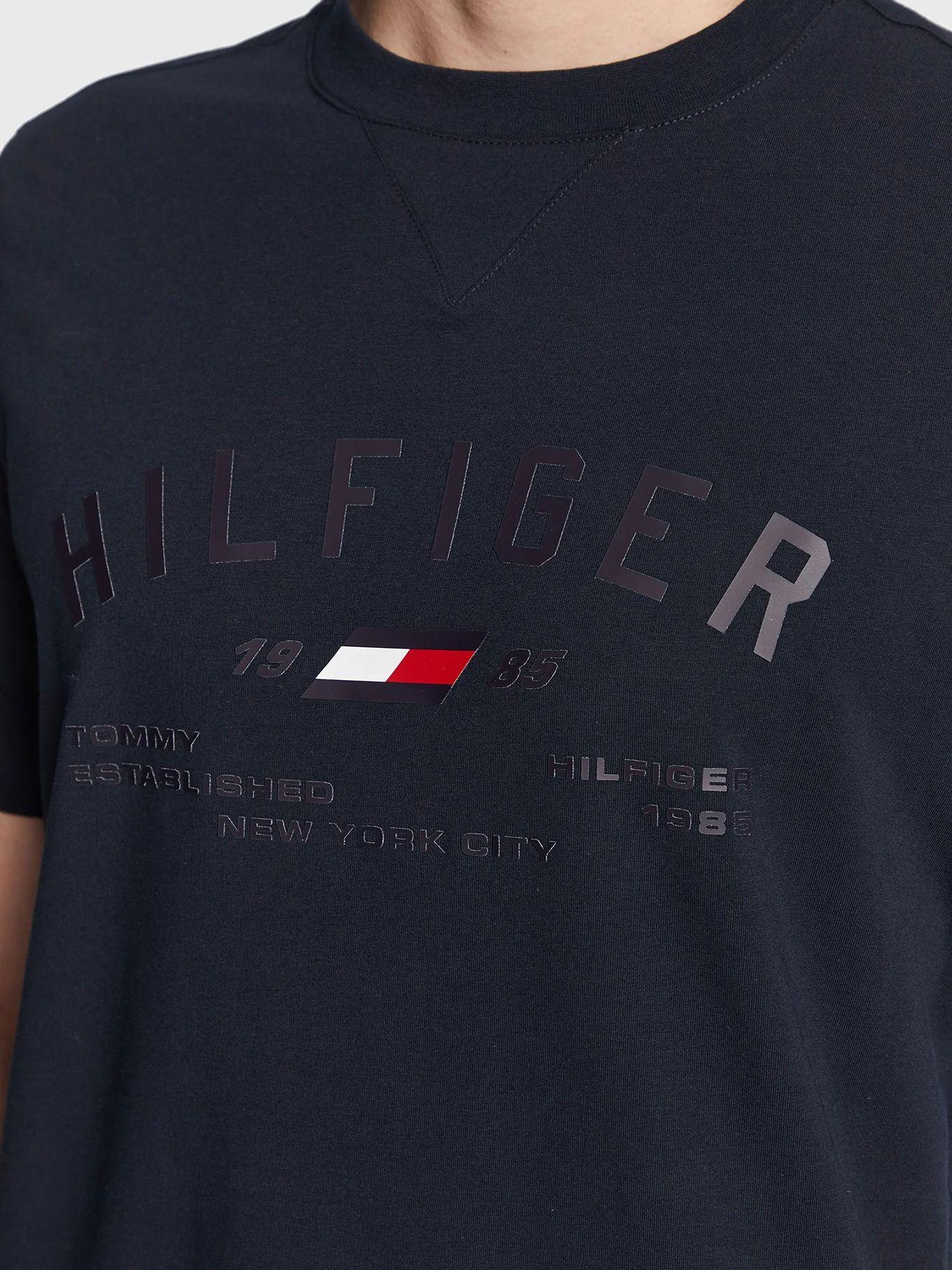 Polera Sport Logo Grafico Azul Tommy Hilfiger-3