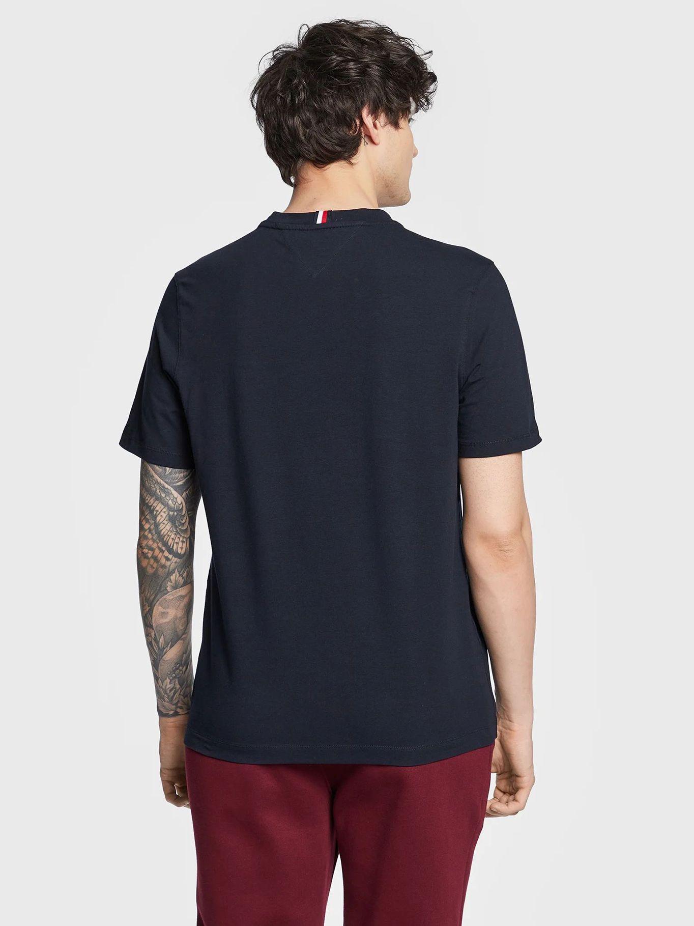 Polera Sport Logo Grafico Azul Tommy Hilfiger-2