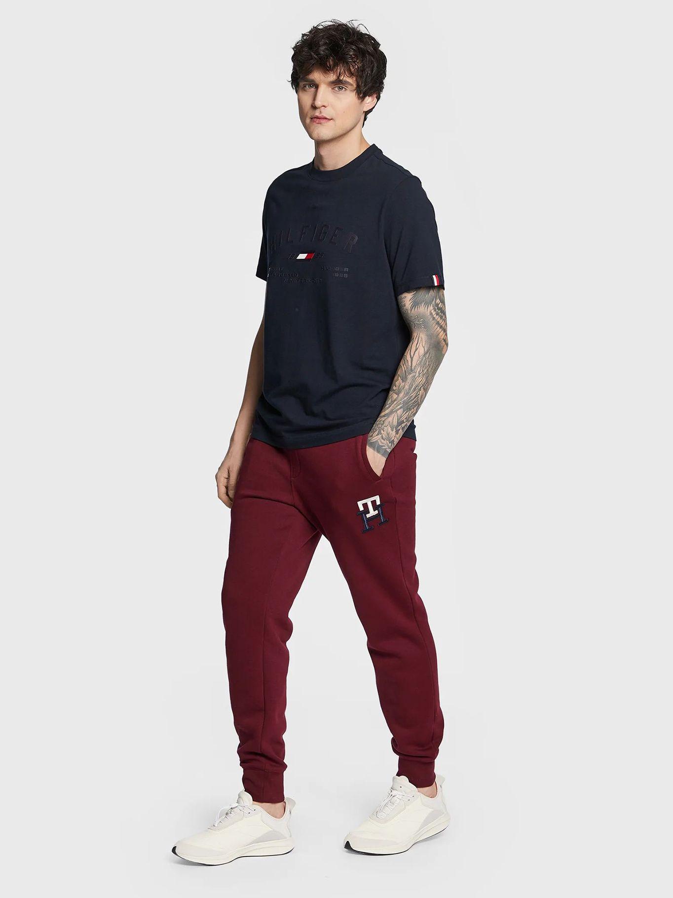 Polera Sport Logo Grafico Azul Tommy Hilfiger-1