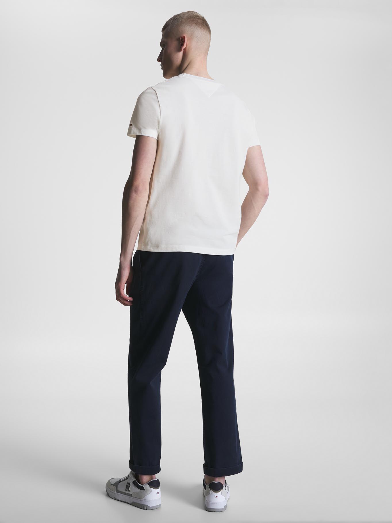 Polera Neckline Slim Fit Blanco Tommy Hilfiger-2