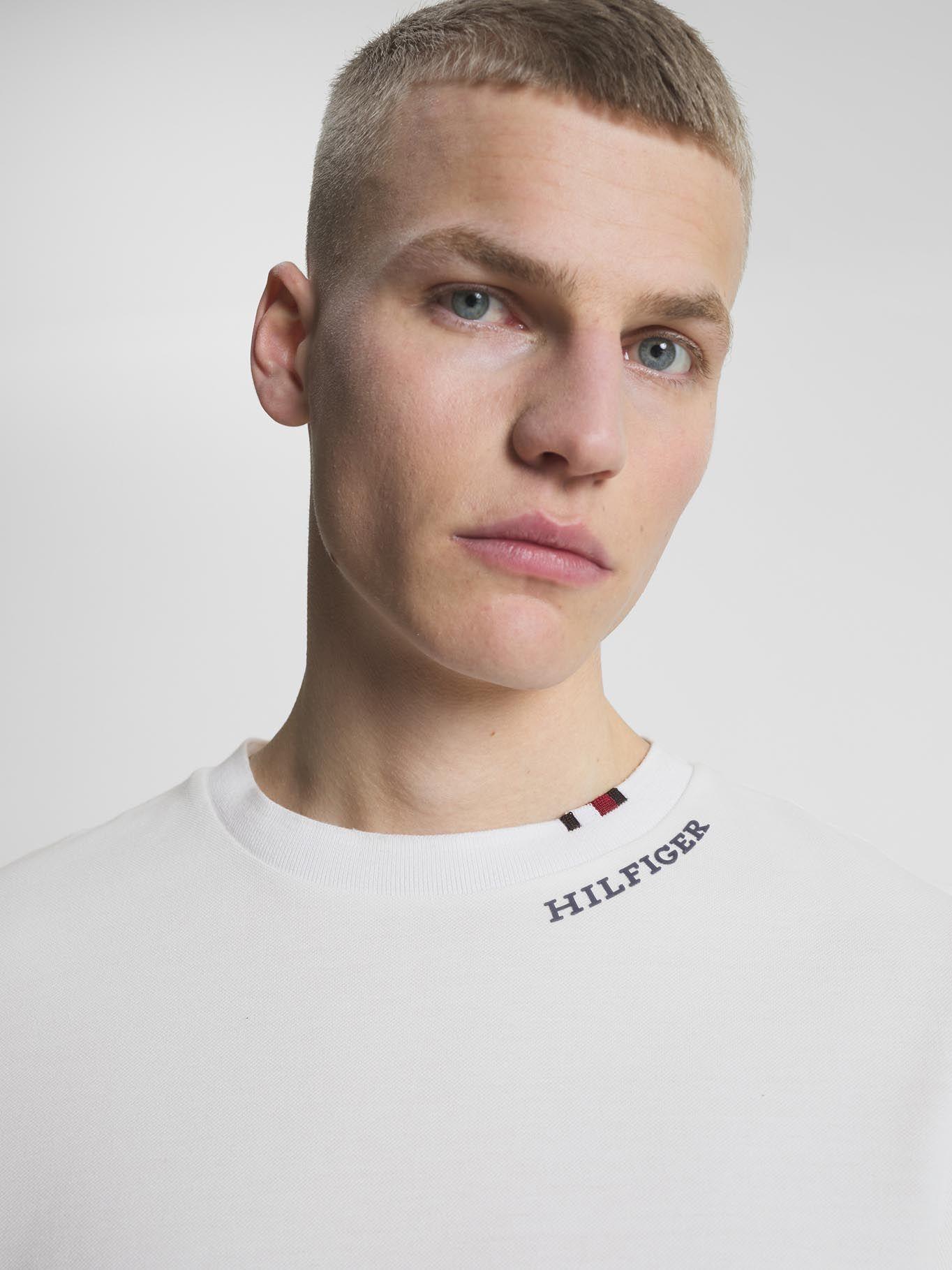 Polera Neckline Slim Fit Blanco Tommy Hilfiger-3