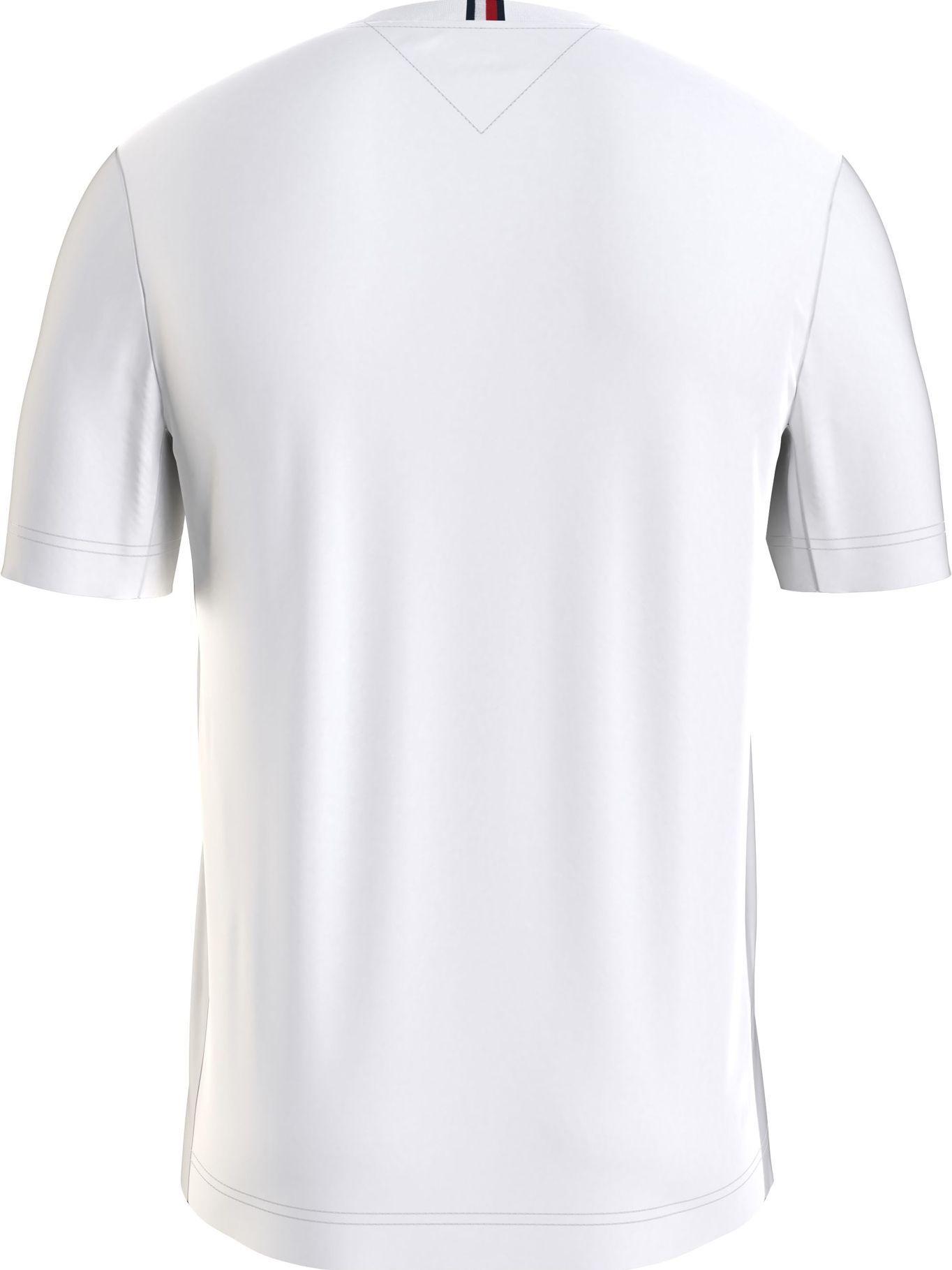 Polera Multi Logo Blanco Tommy Hilfiger N22-1
