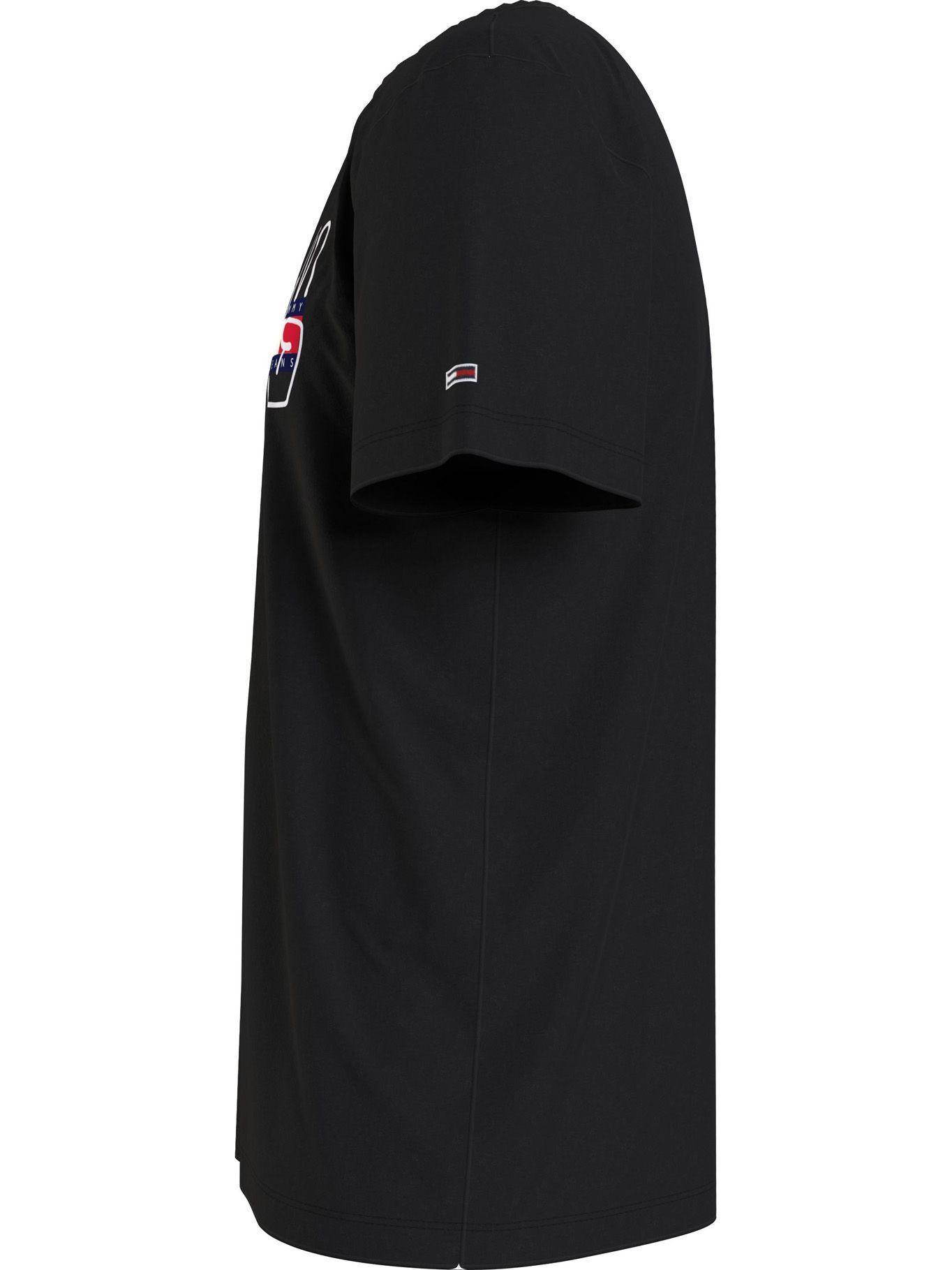 Polera Peace Graphic Logo Negro Tommy Jeans MY2-2