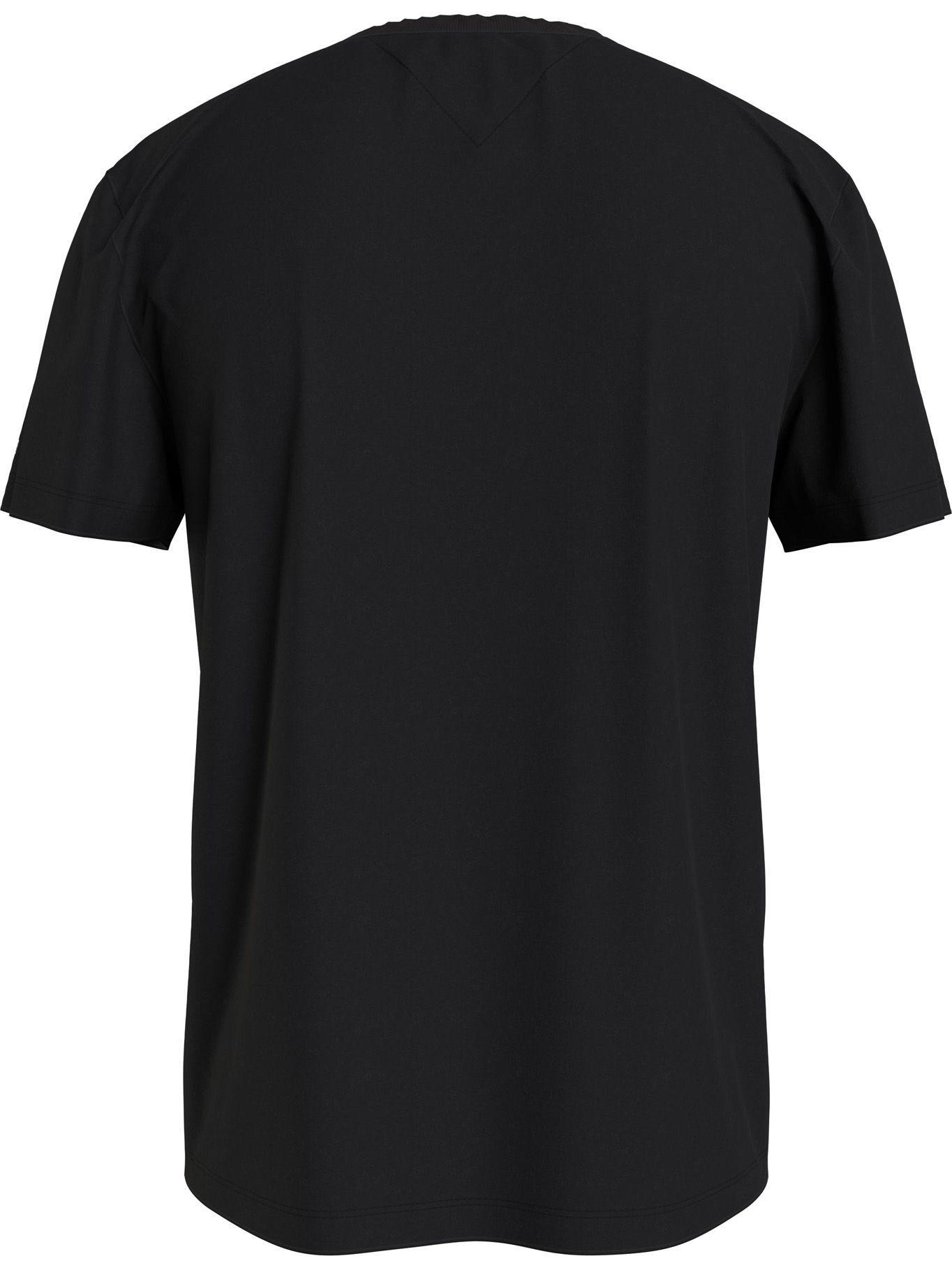 Polera Peace Graphic Logo Negro Tommy Jeans MY2-1