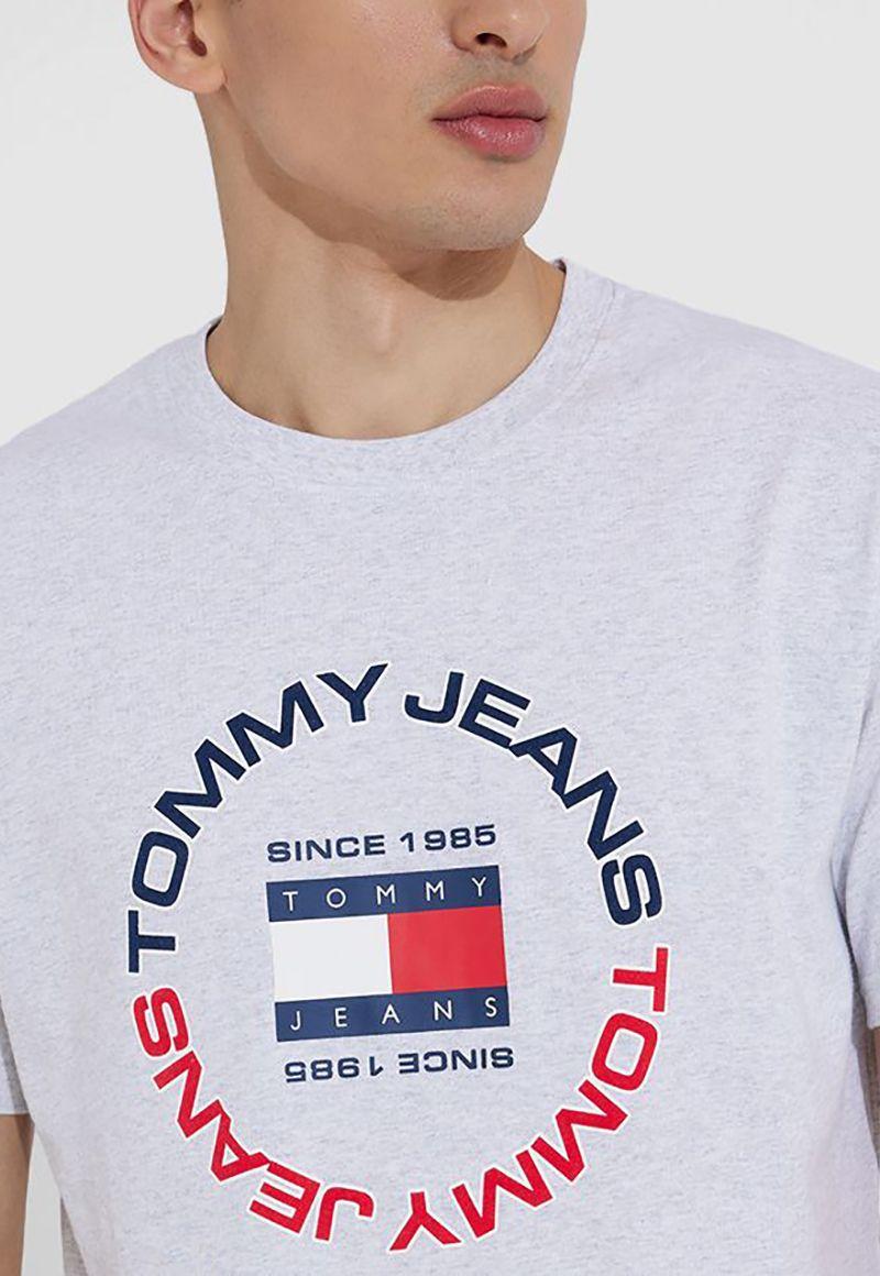Polera Relaxed Athletic Logo Gris Tommy Jeans-3