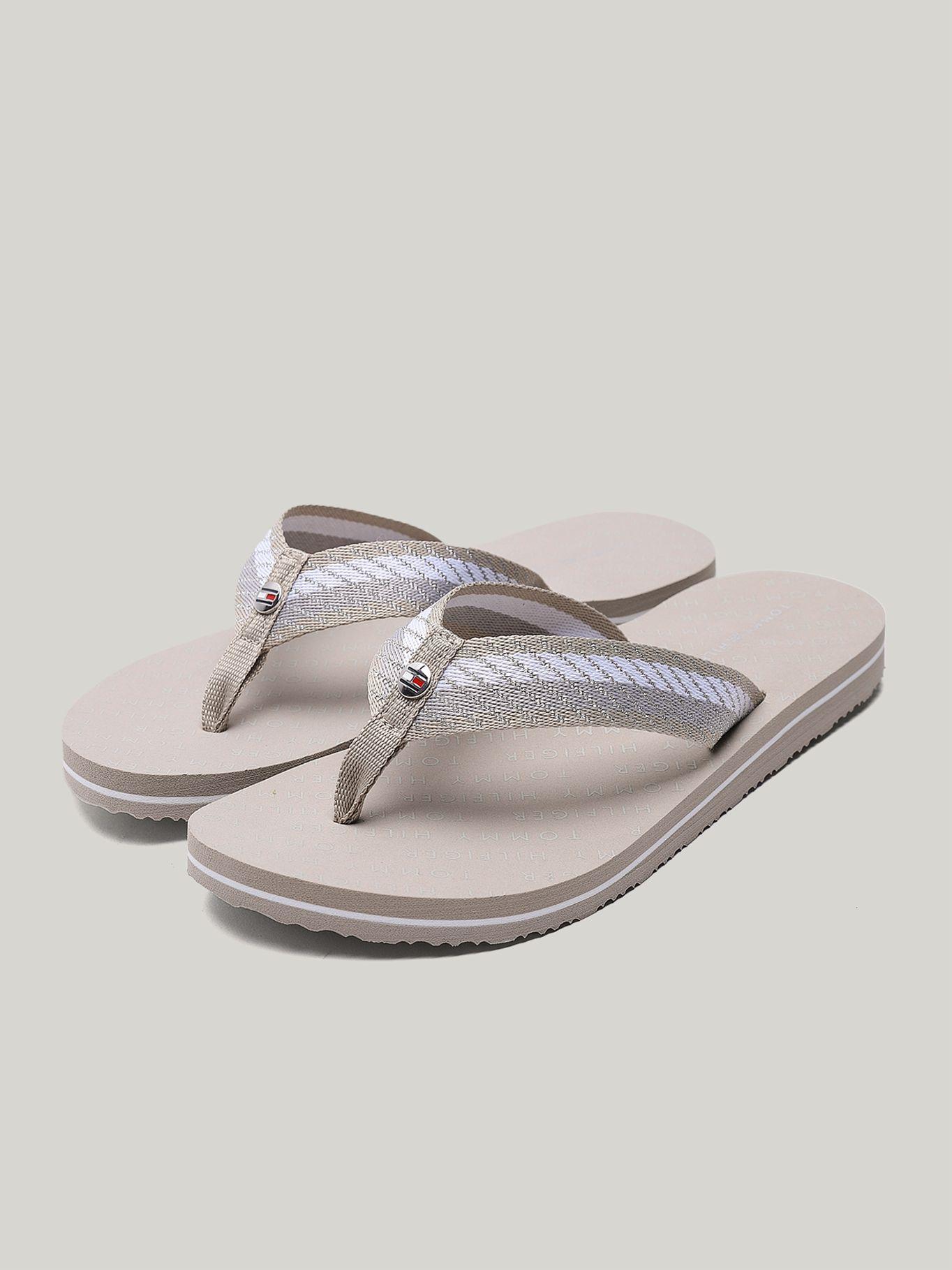 Sandalias Elevated Con Logo Gris Tommy Hilfiger-0