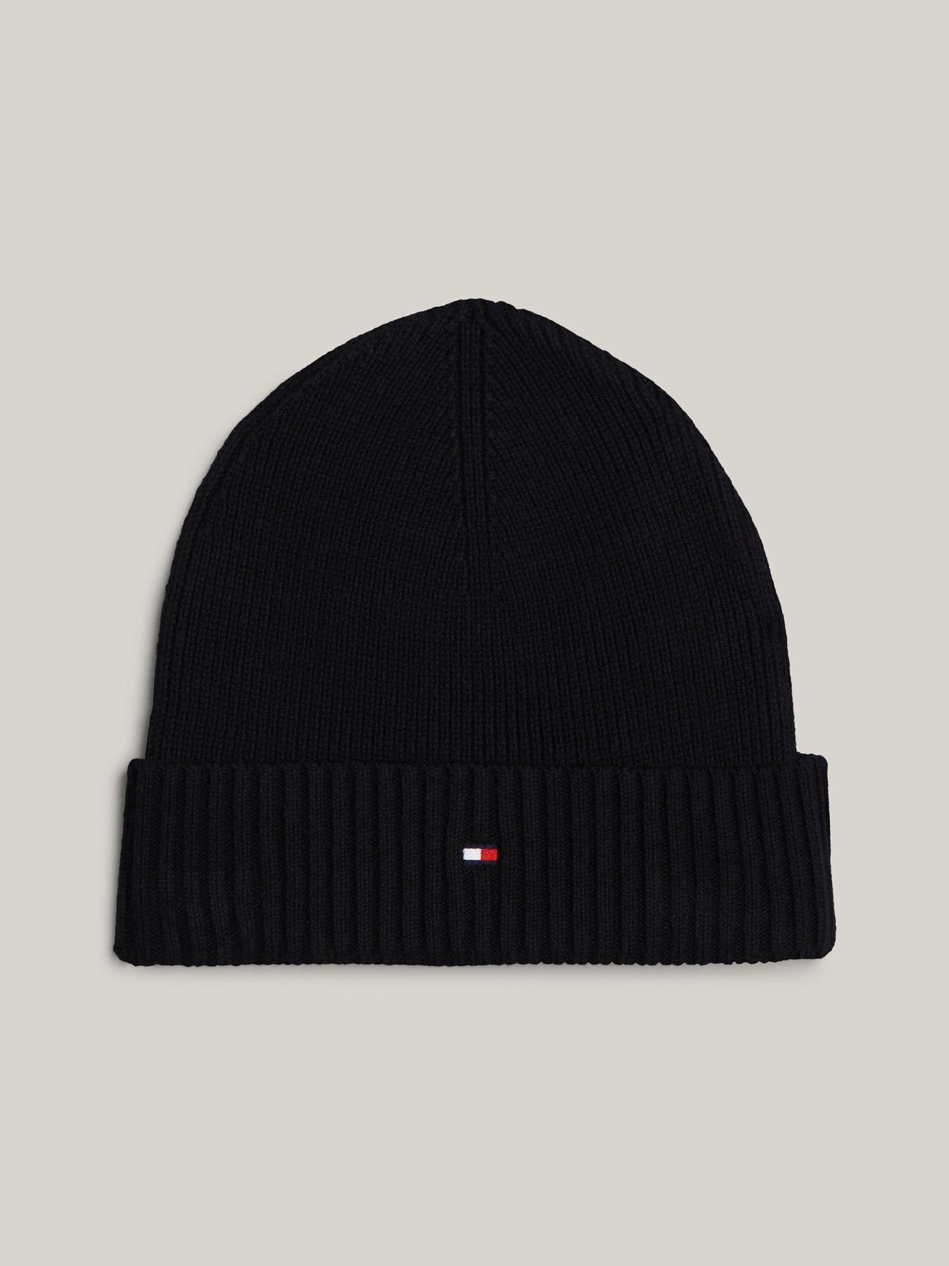 Gorro Solid de Logo Negro Tommy Hilfiger-0