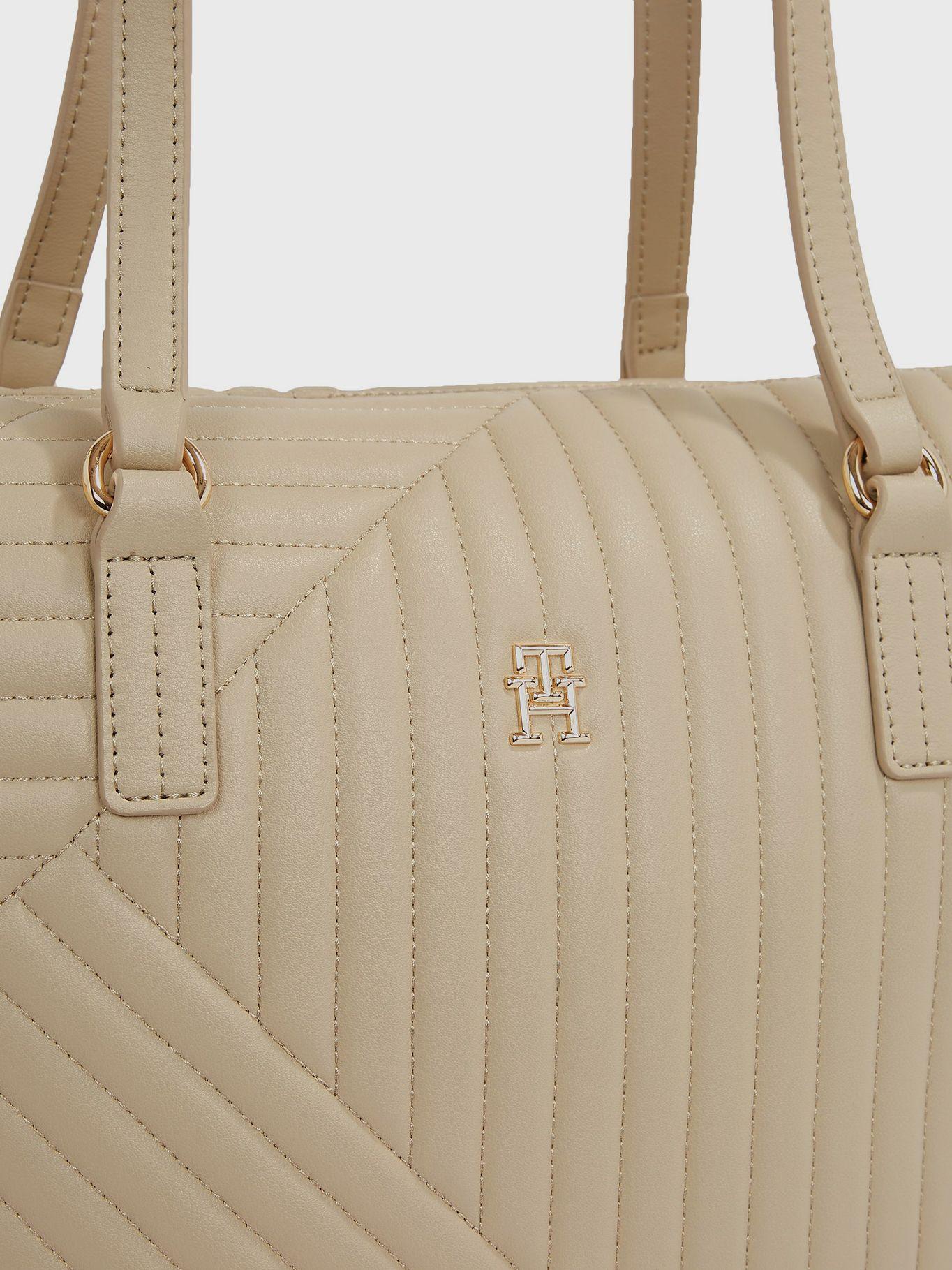 Tote Poppy Reform Con Logo Beige Tommy Hilfiger-2