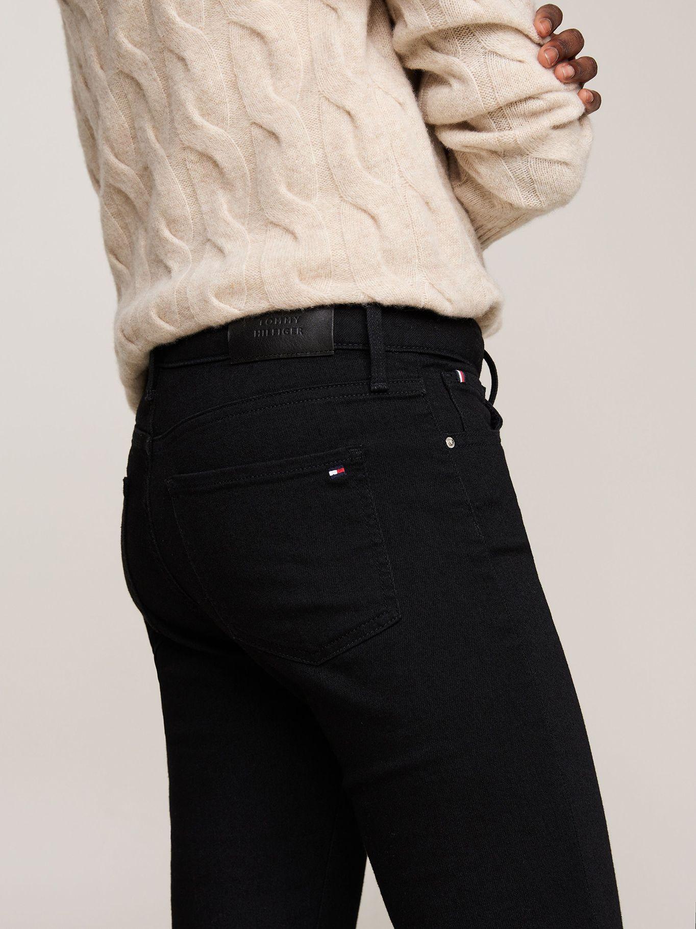 Jeans Talle Medio Skinny Fit Negro Tommy Hilfiger-3